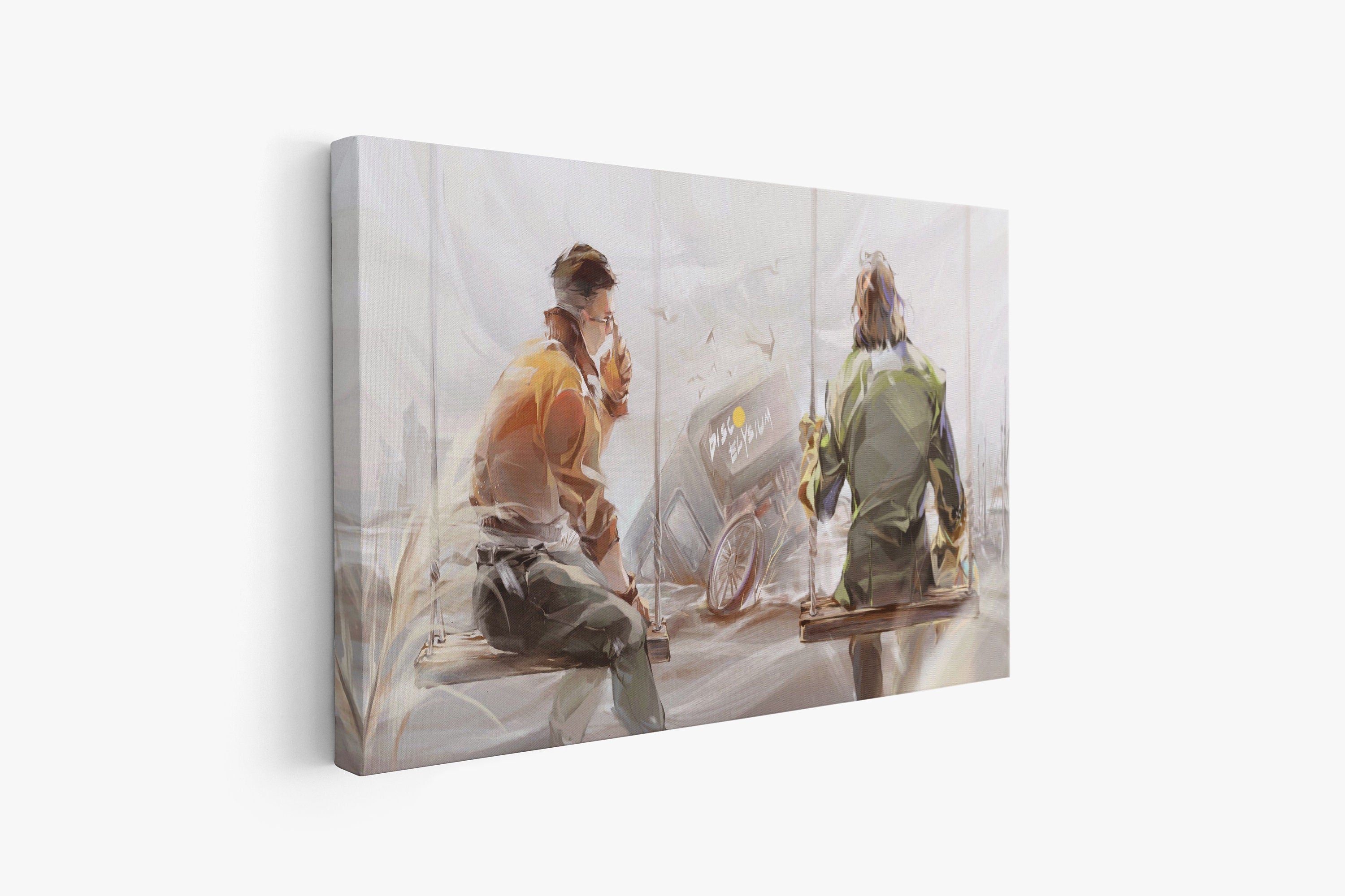 Disco Elysium Canvas Wall Art