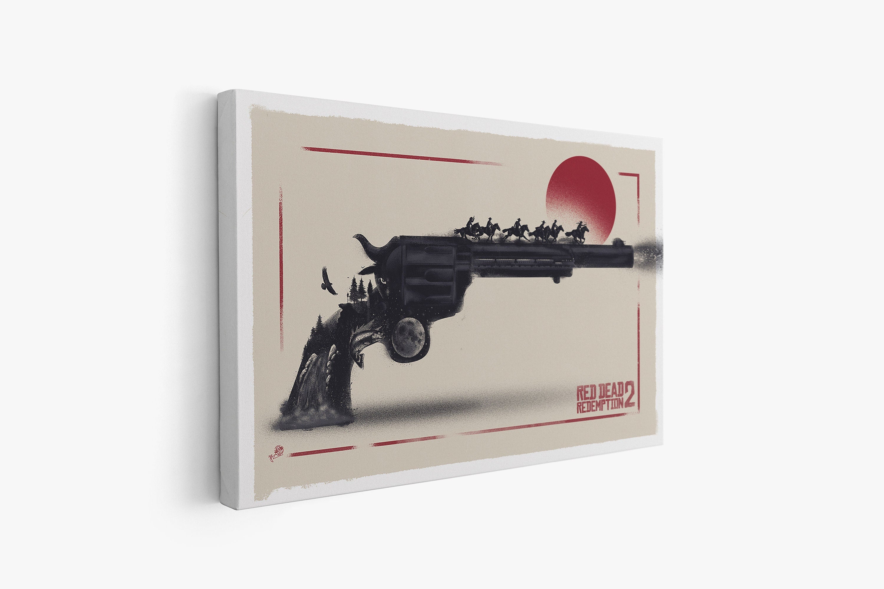 Wild West Canvas Wall Art