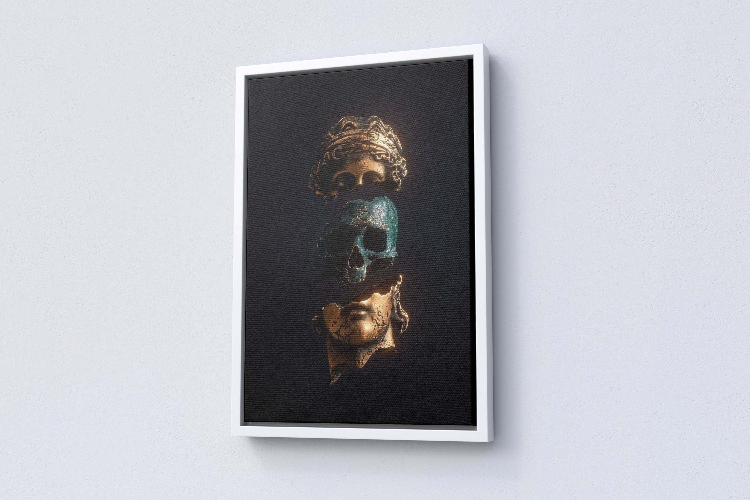 Statue Canvas Wall Art