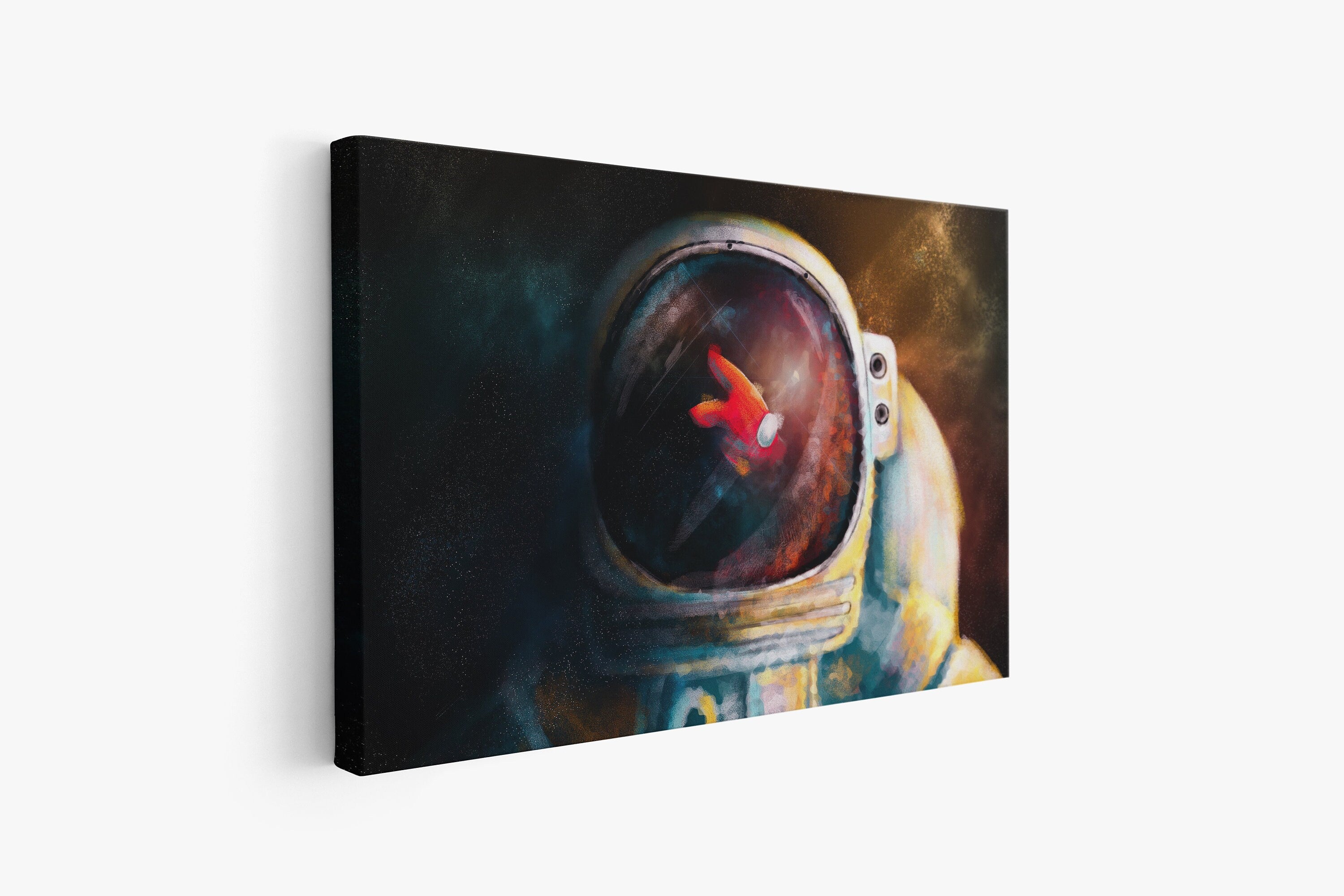 Among Us Astronaut Canvas Wall Decor