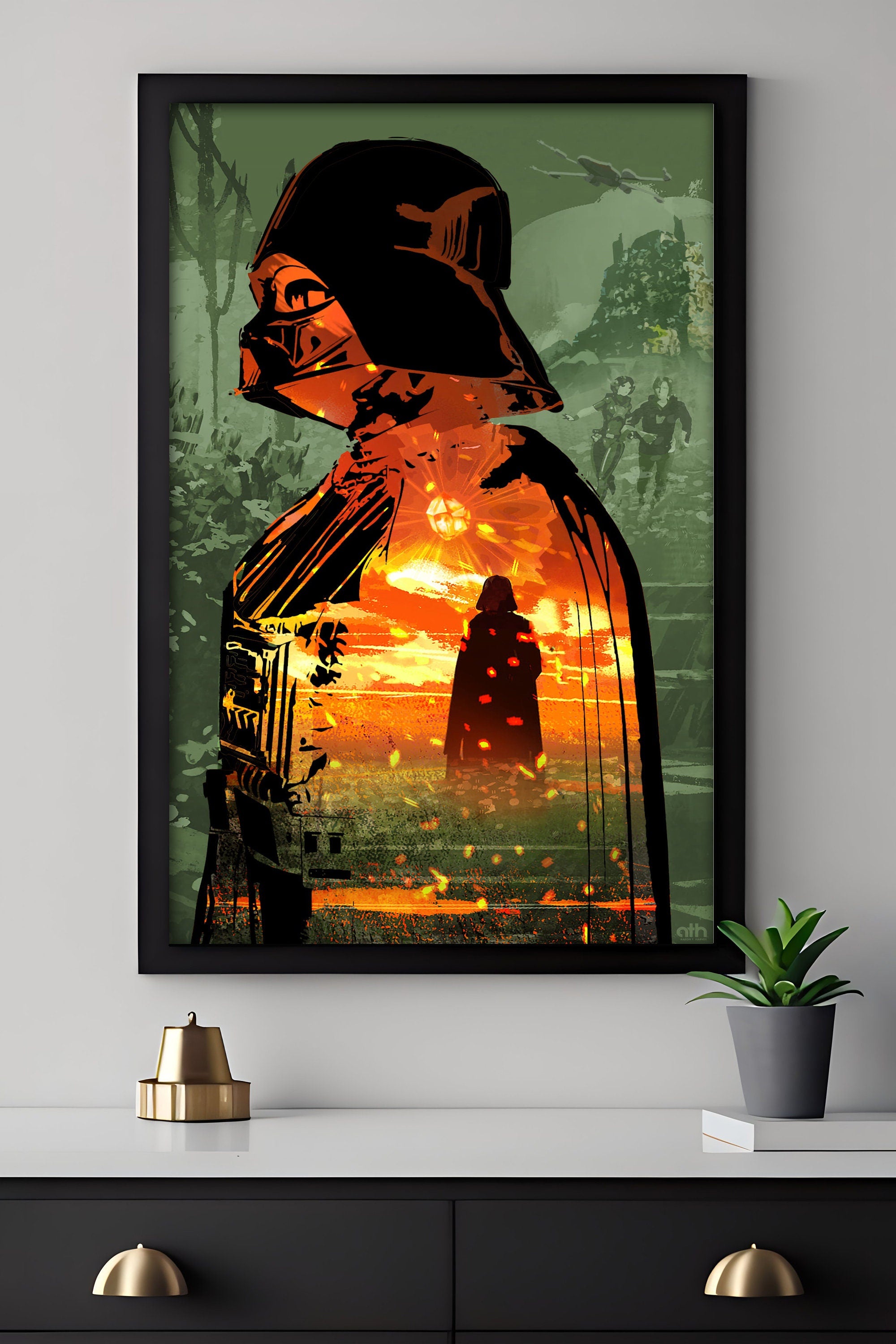 Darth Vader Canvas Wall Art