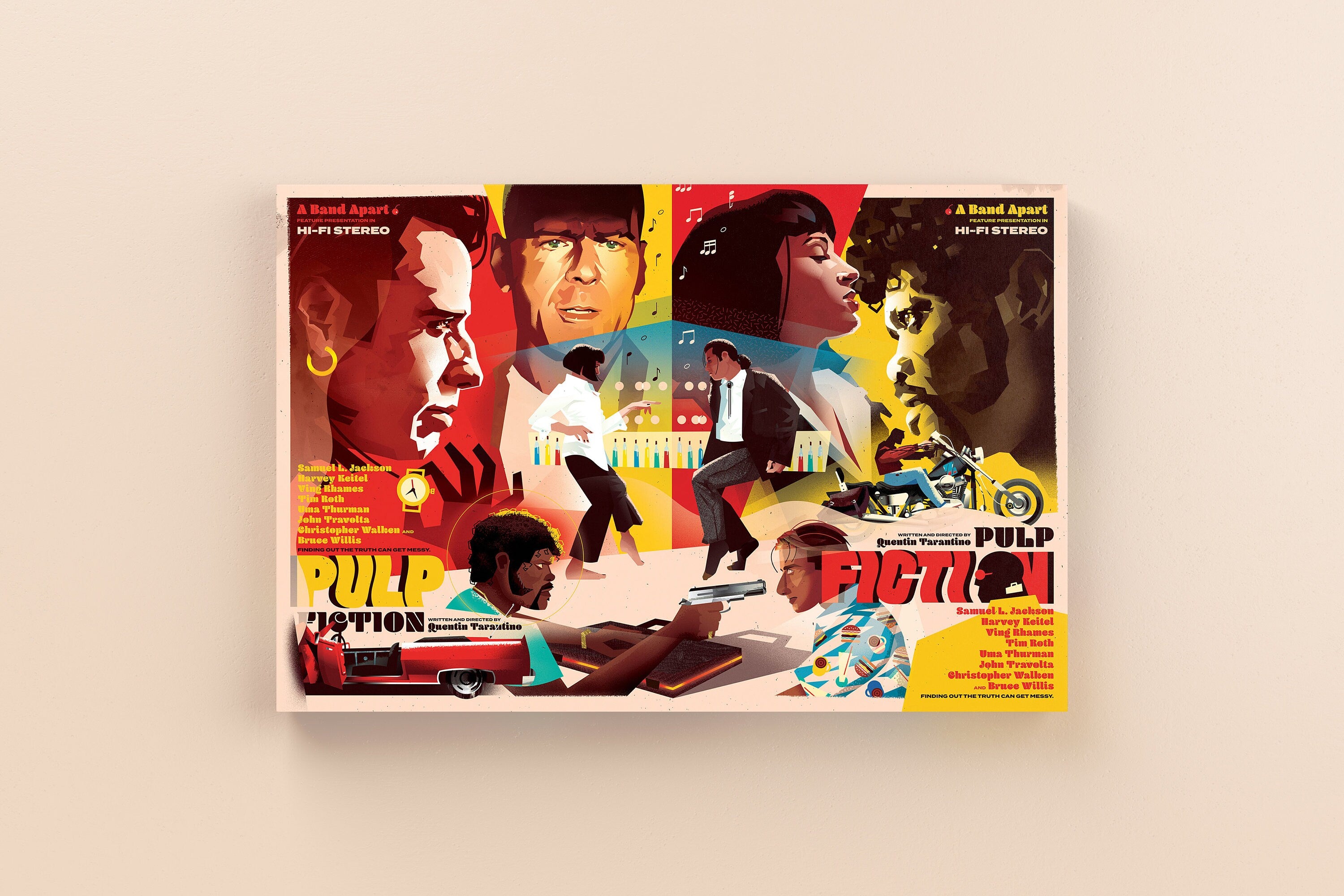 Pulp Fiction Canvas Poster