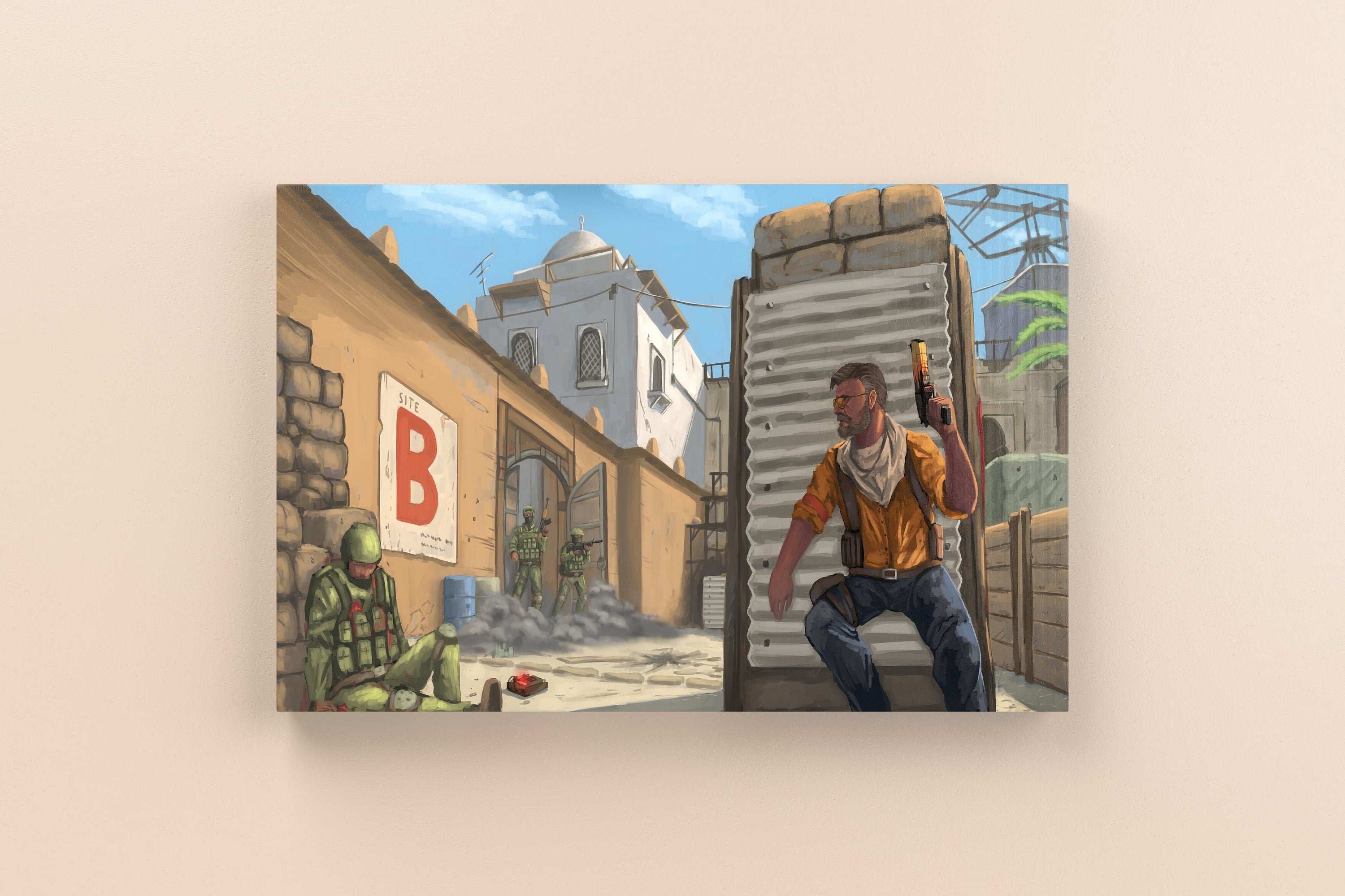 Counter Strike Global Offensive Canvas Decor