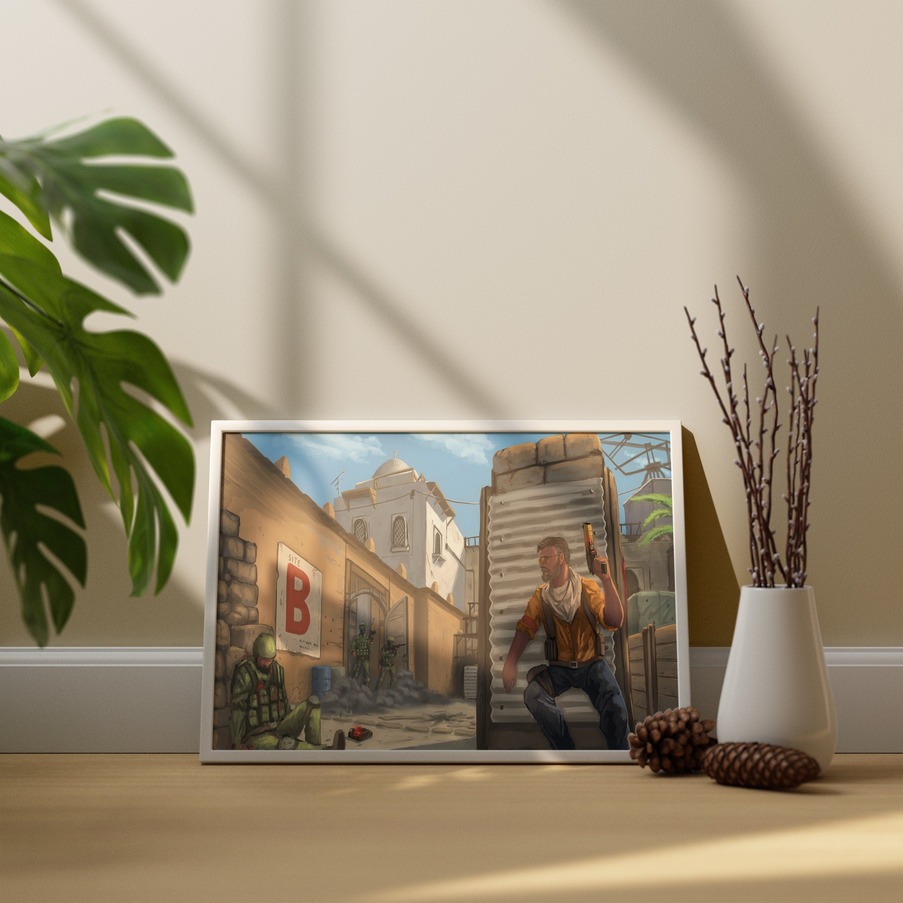 Counter Strike Global Offensive Canvas Decor