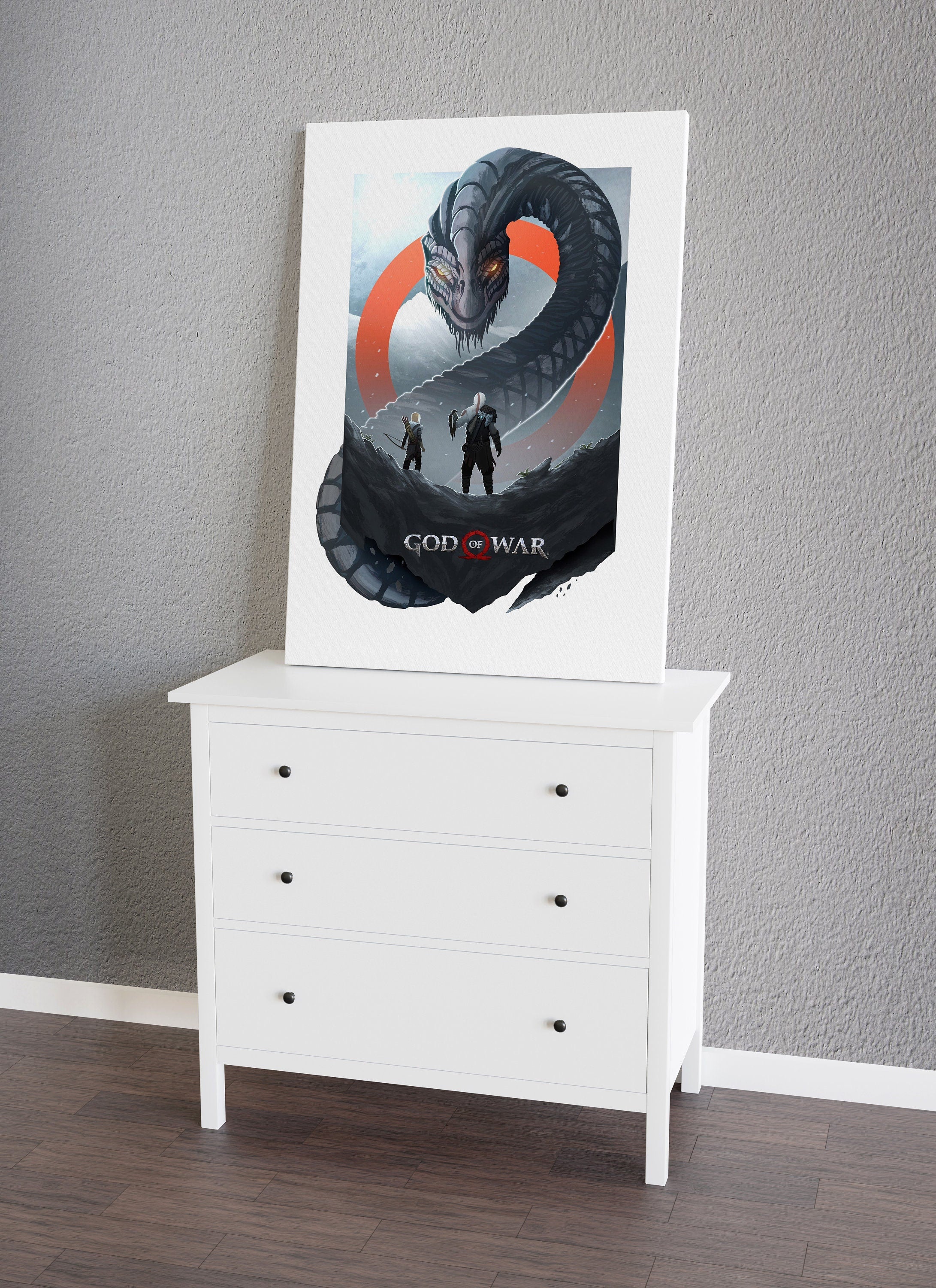 God of War Canvas Poster