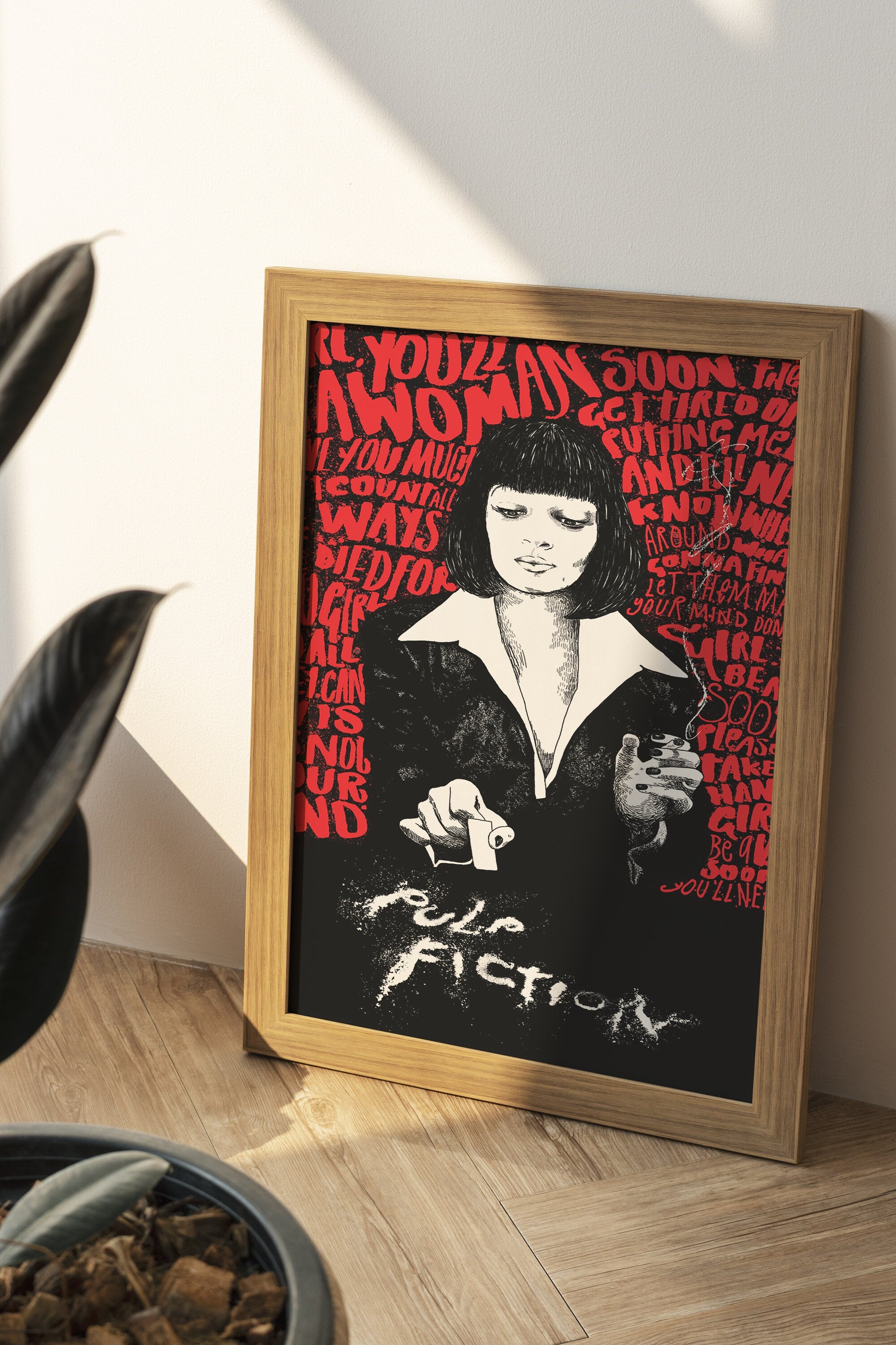 Pulp Fiction Movie Canvas Wall Art