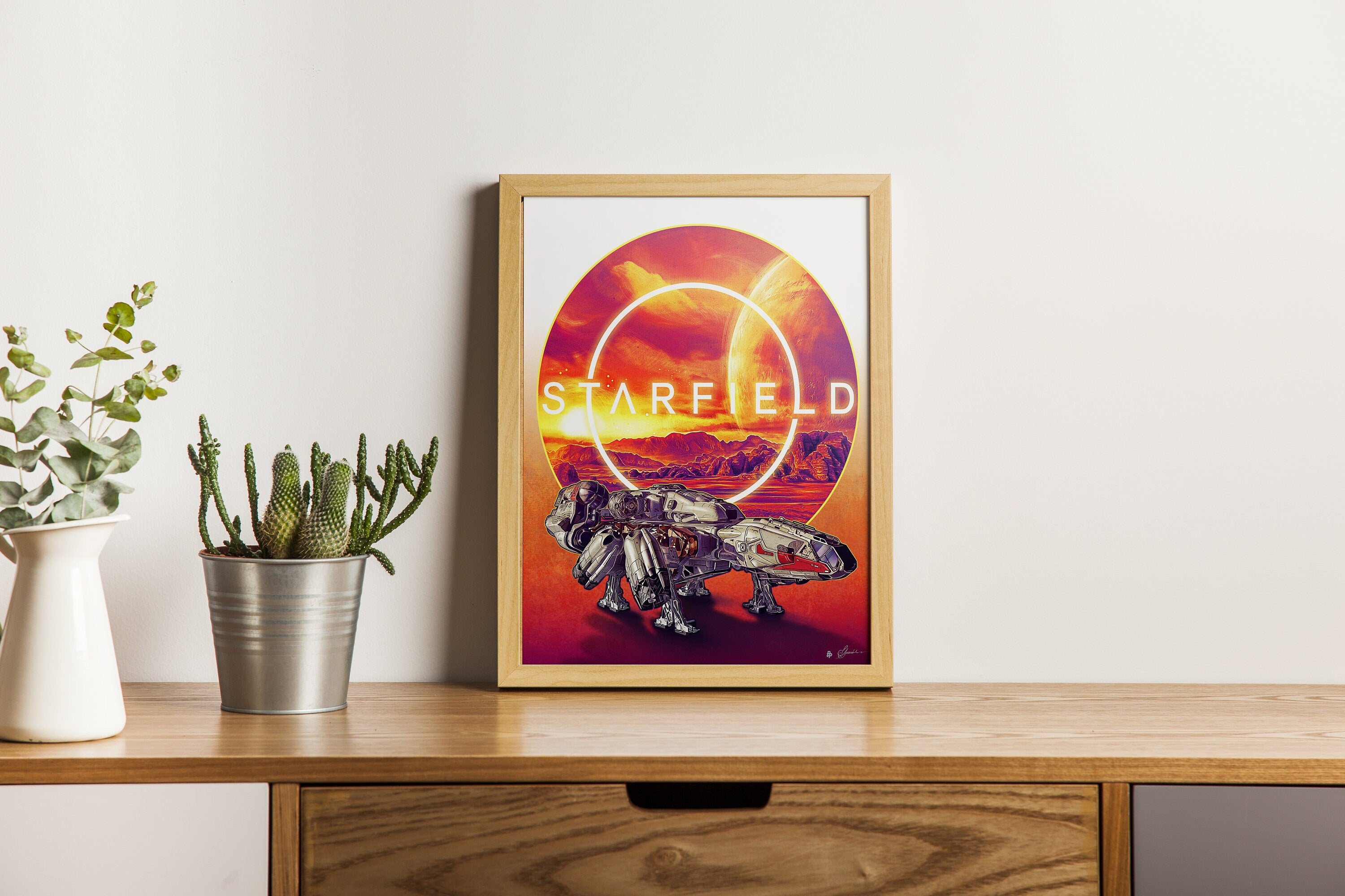 Starfield Canvas Poster