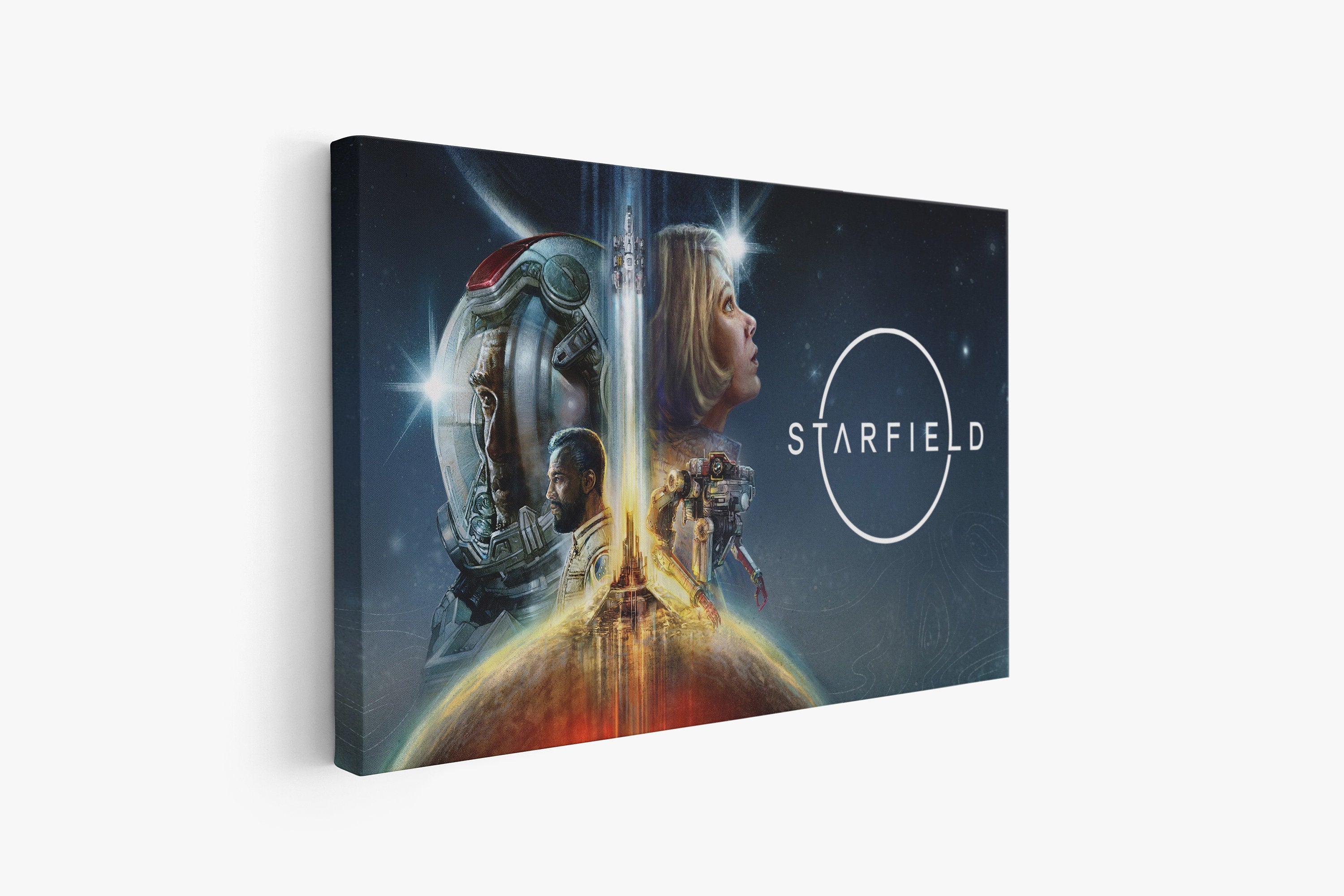 Starfield Canvas Wall Art