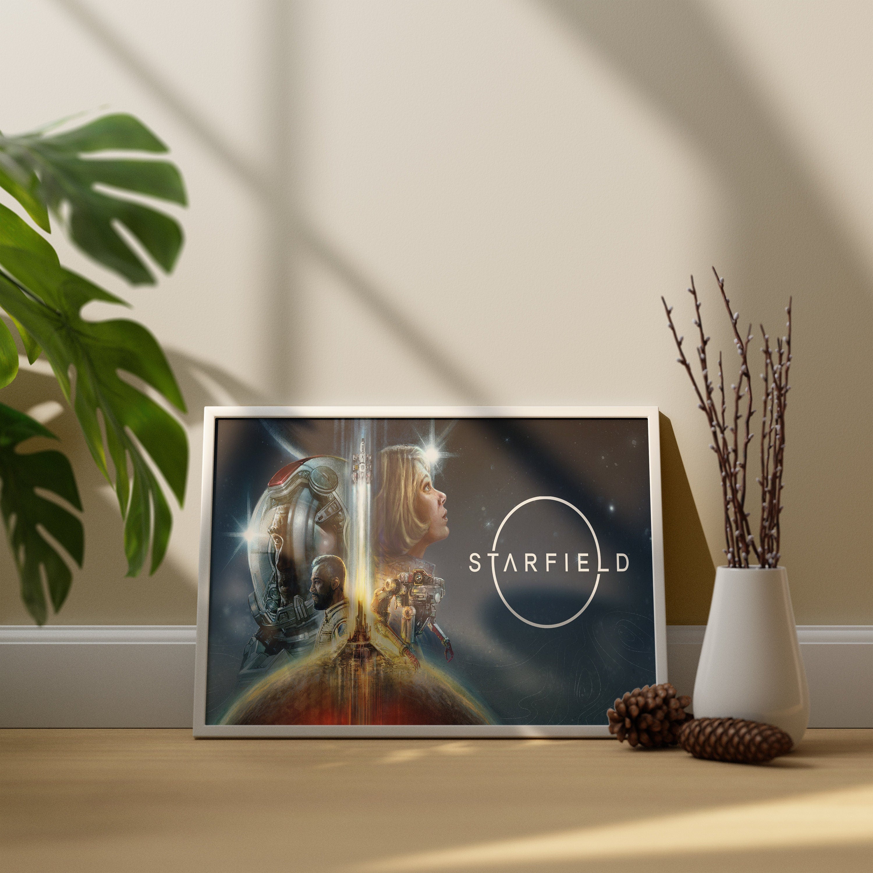 Starfield Canvas Wall Art