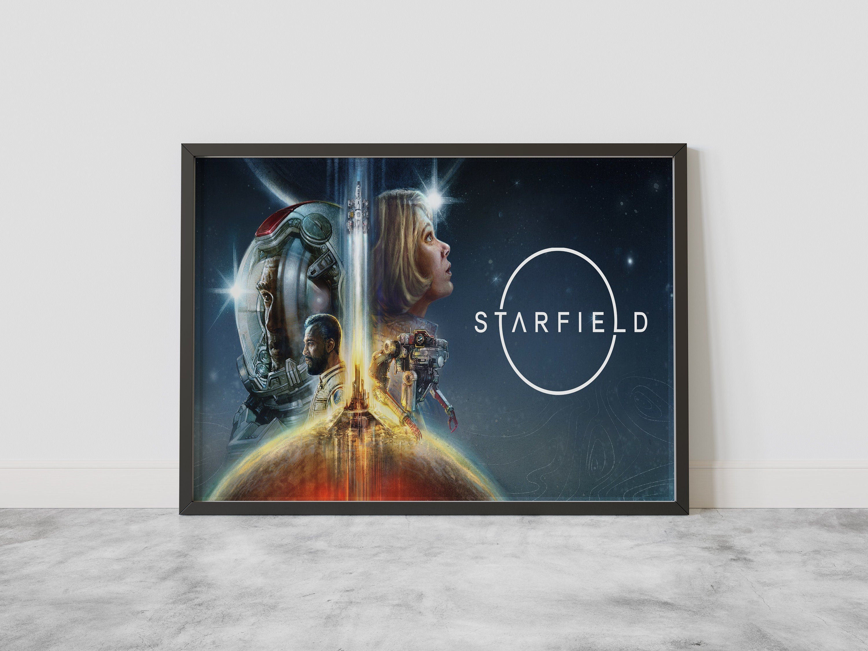 Starfield Canvas Wall Art