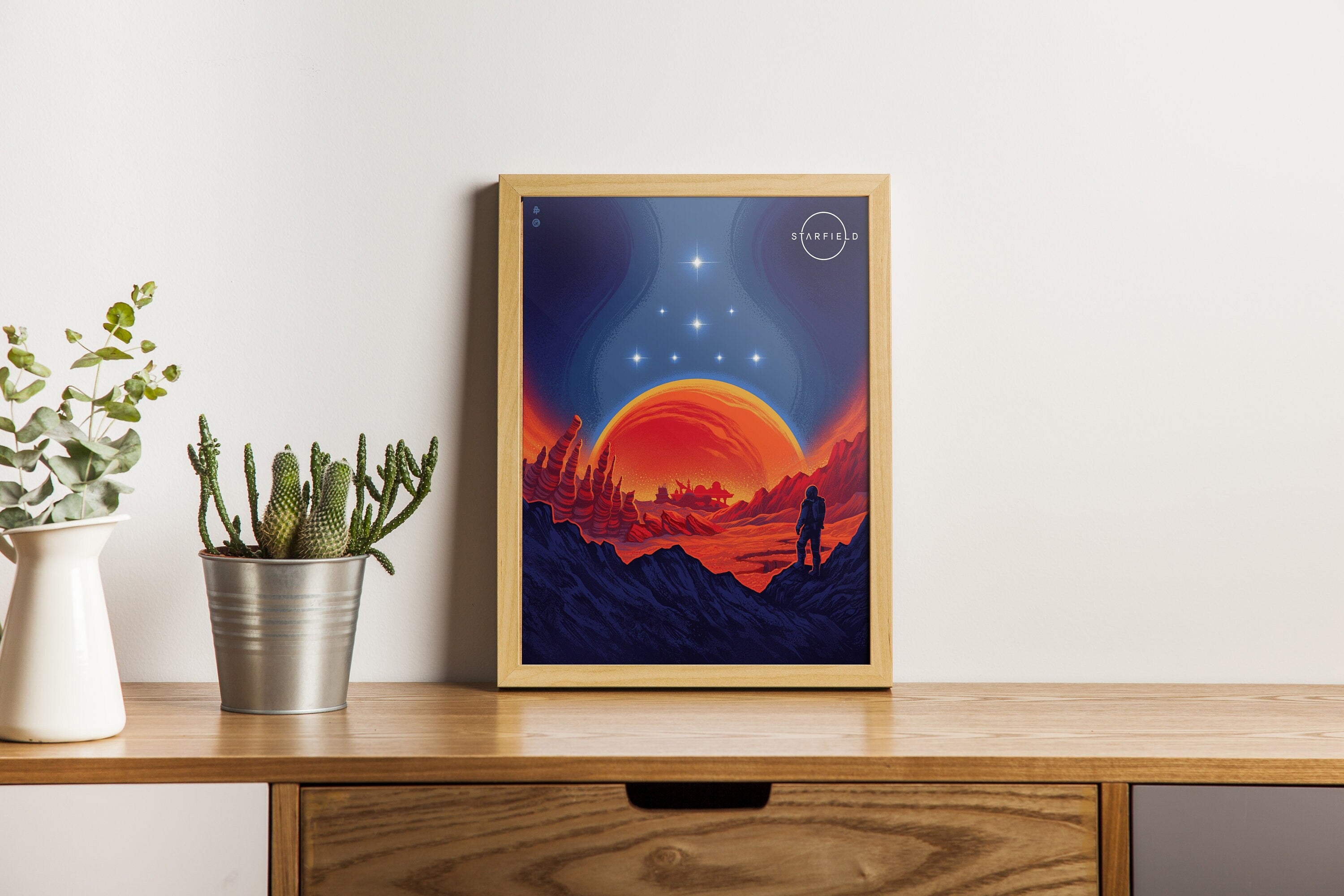 Starfield Canvas Wall Decor