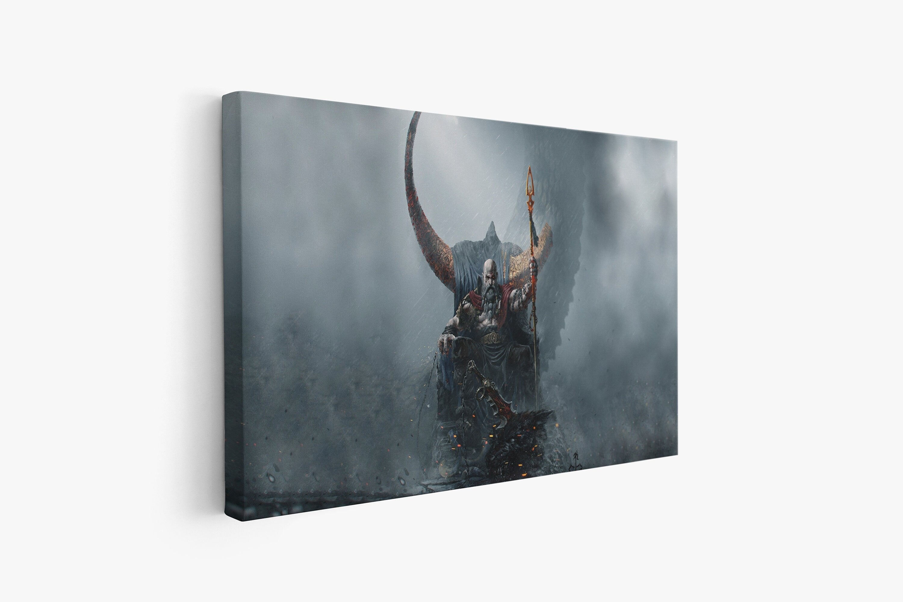 God Of War Canvas Poster