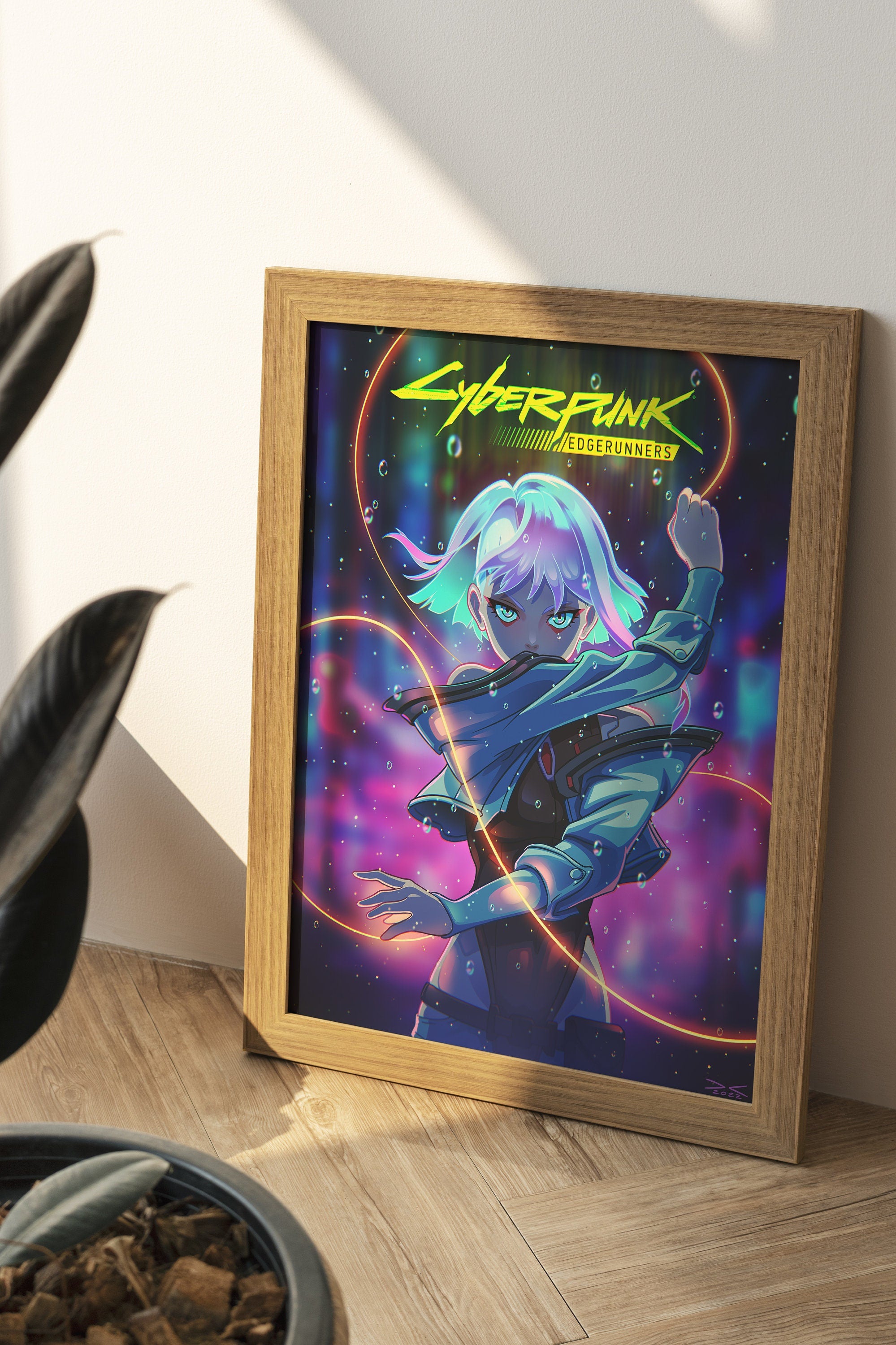 Cyberpunk Edgeruners Canvas Poster