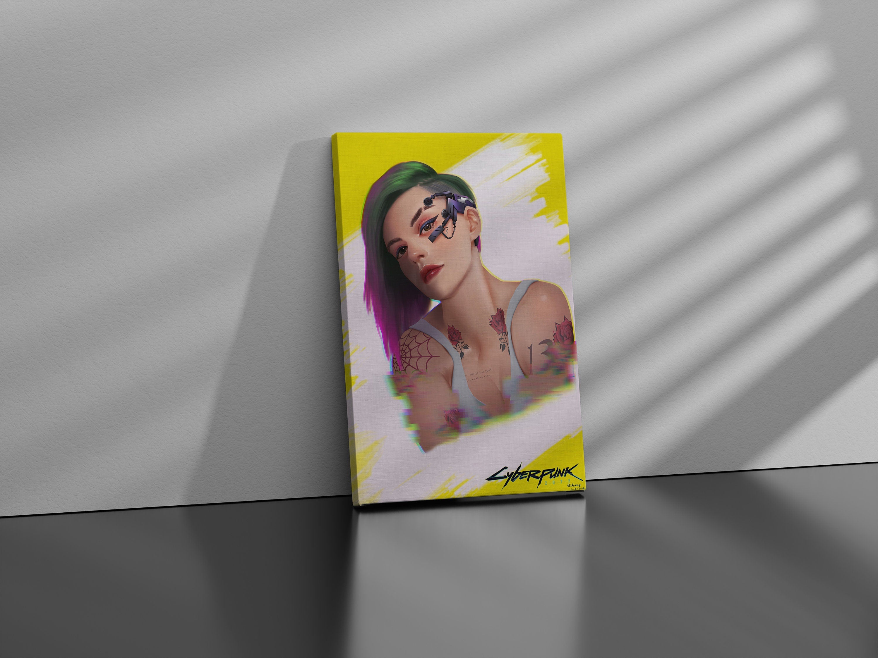 Cyberpunk 2077 Canvas Wall Art