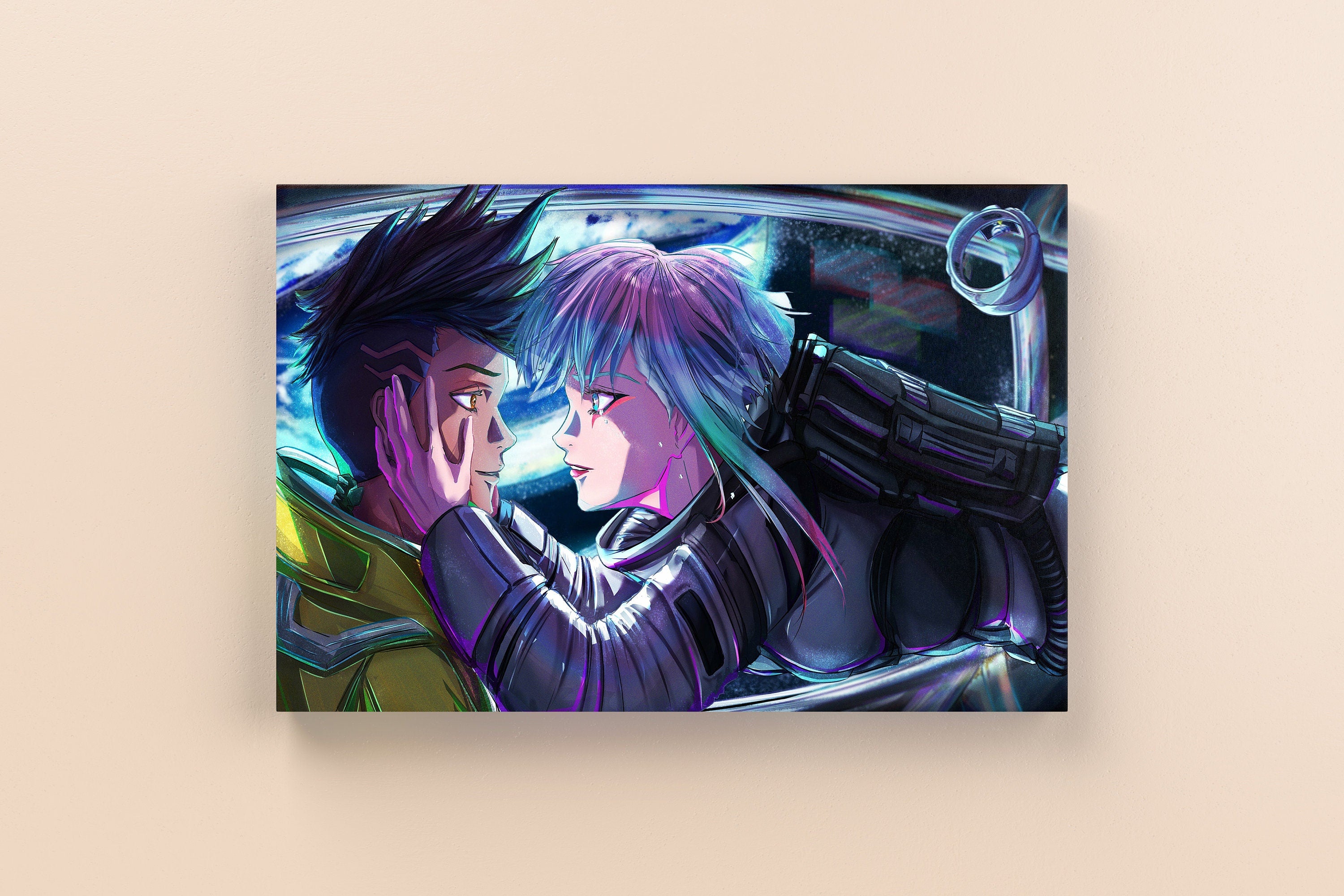 Cyberpunk Edgerunners Canvas Wall Art