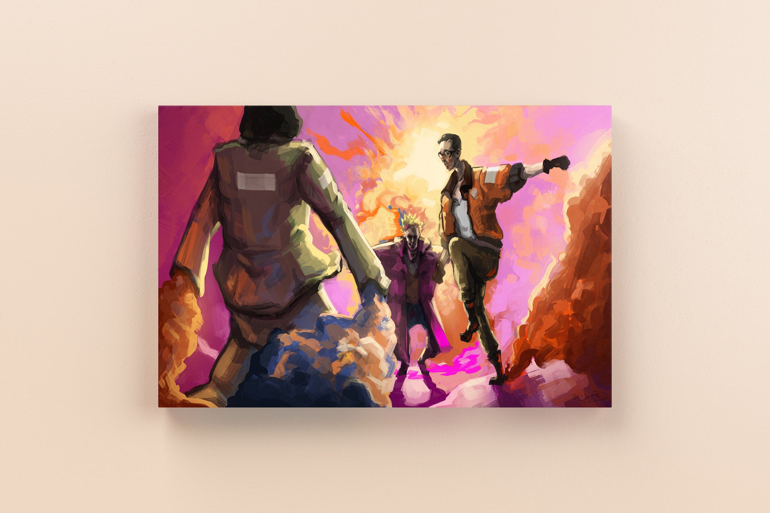 Disco Elysium Canvas Wall Art