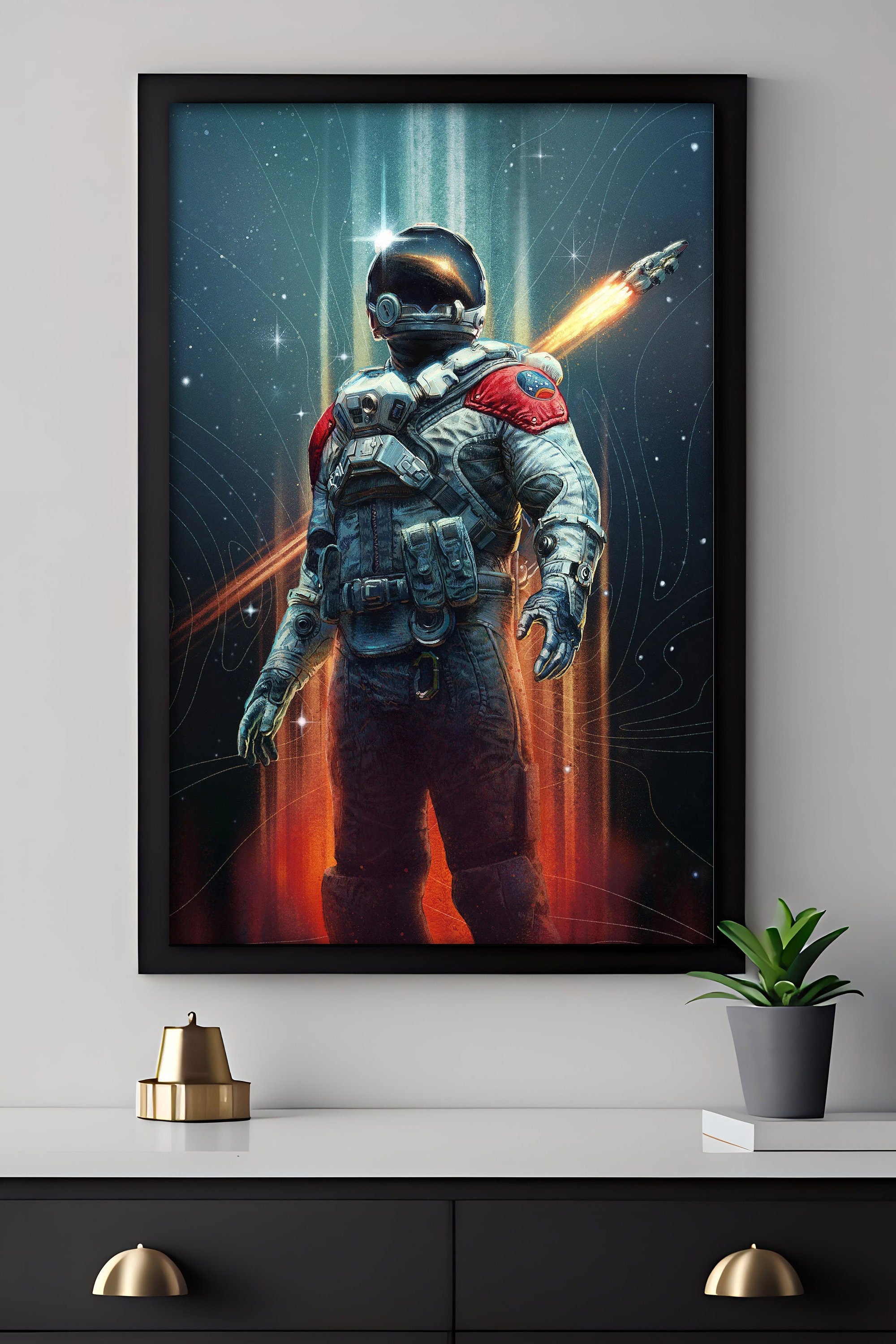 Starfield Canvas Poster