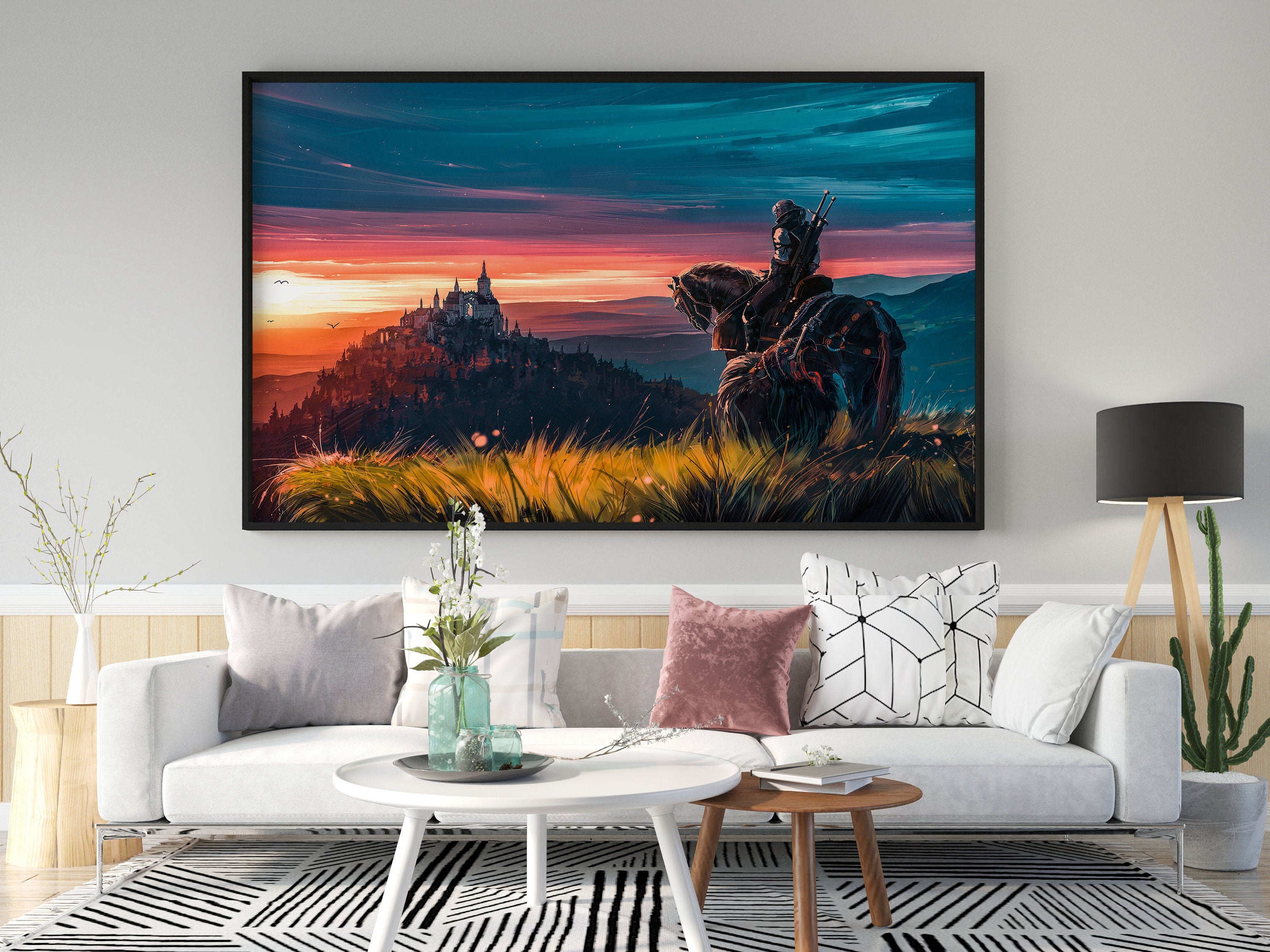 Kaer Morhen Canvas Wall Art