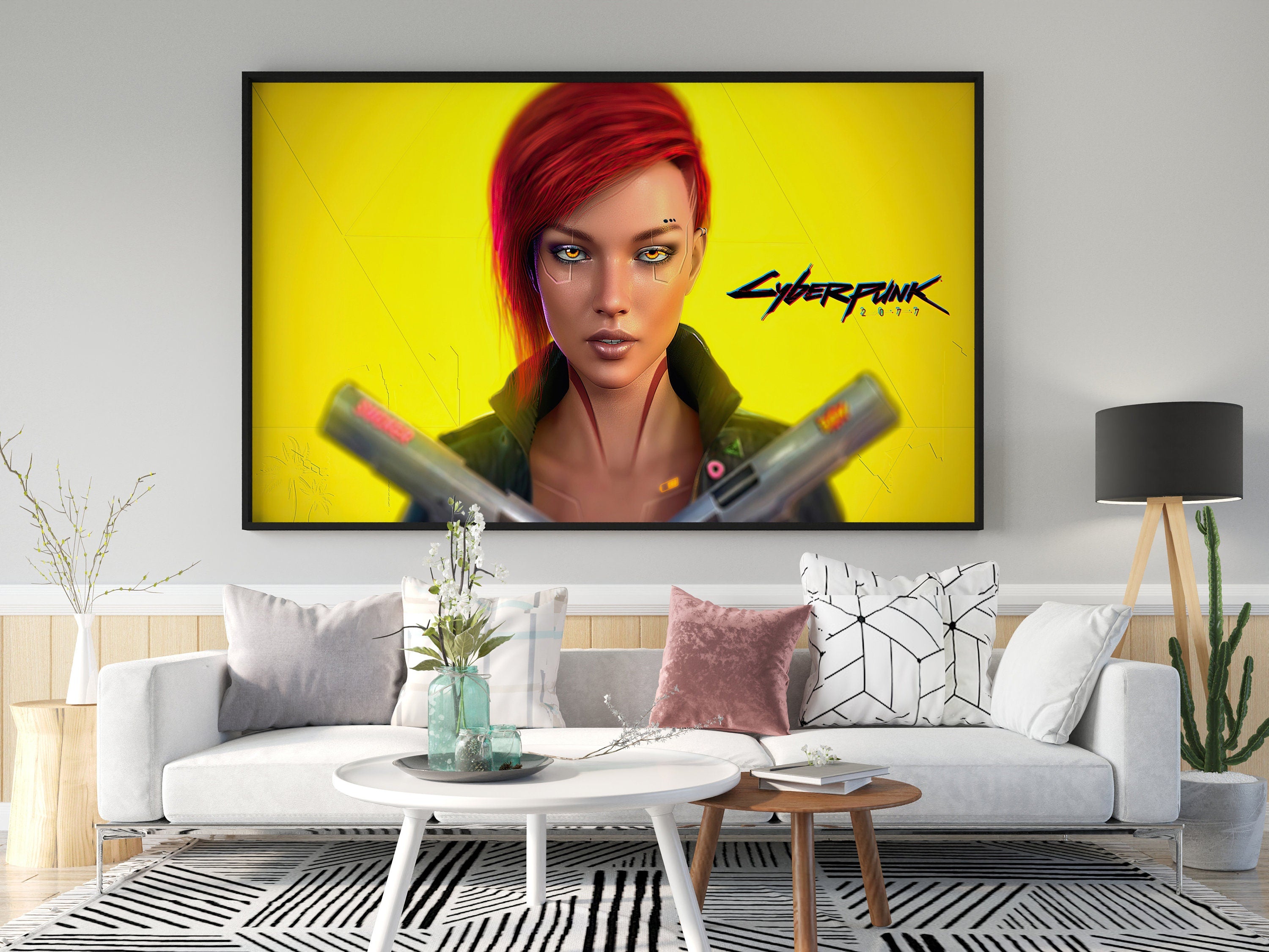 Cyberpunk 2077 Canvas Art