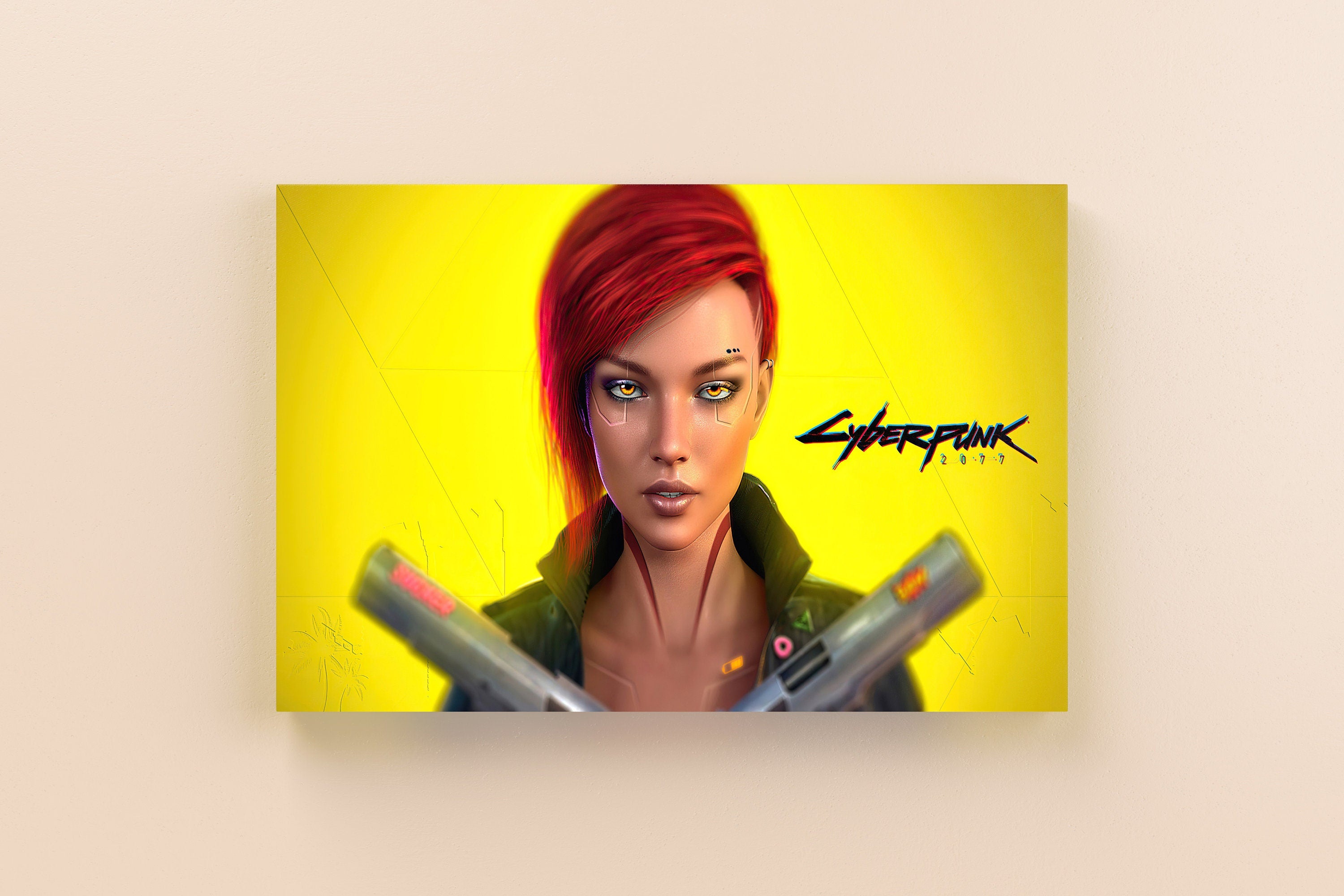 Cyberpunk 2077 Canvas Art