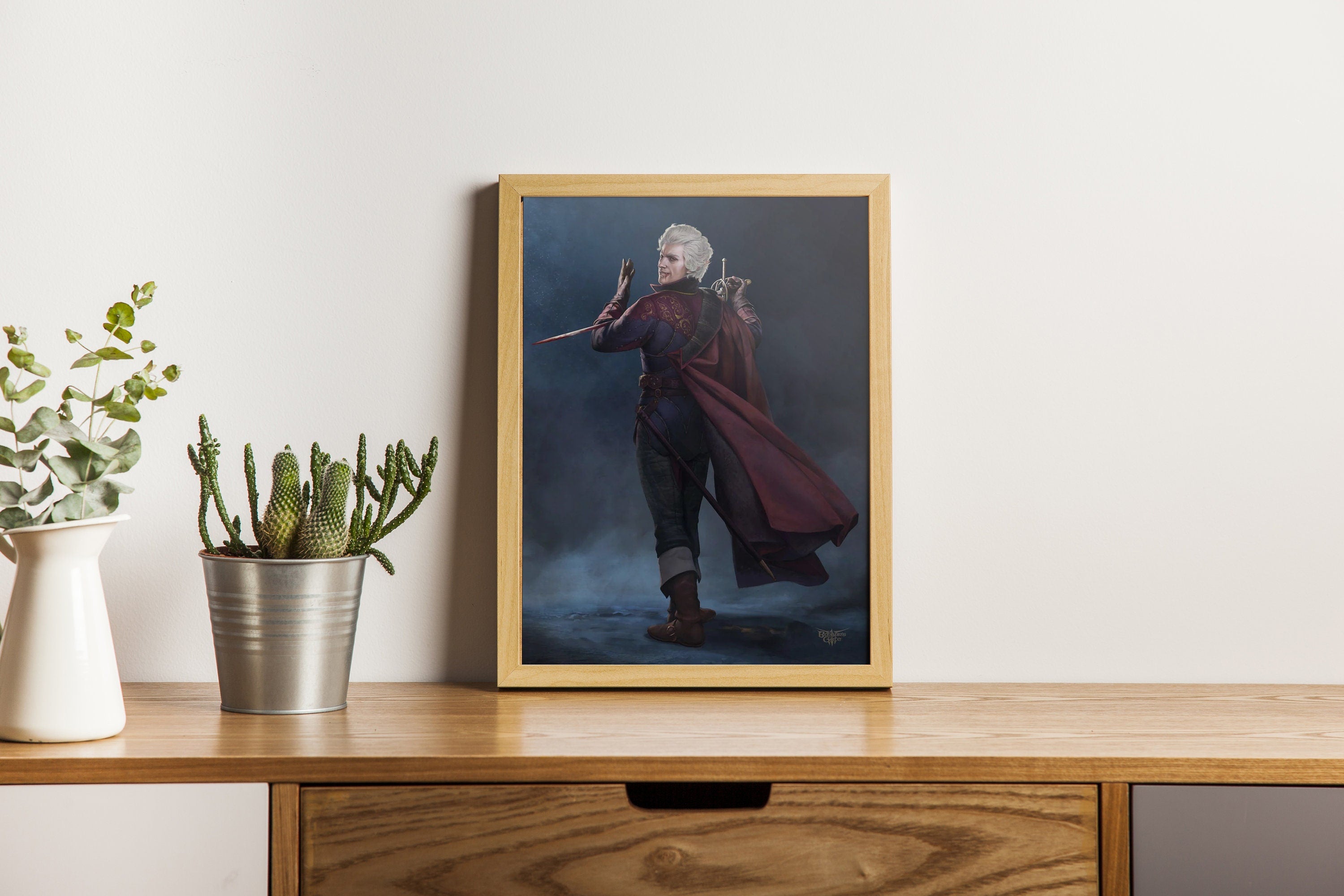 Baldur's Gate 3 Astarion Canvas Poster