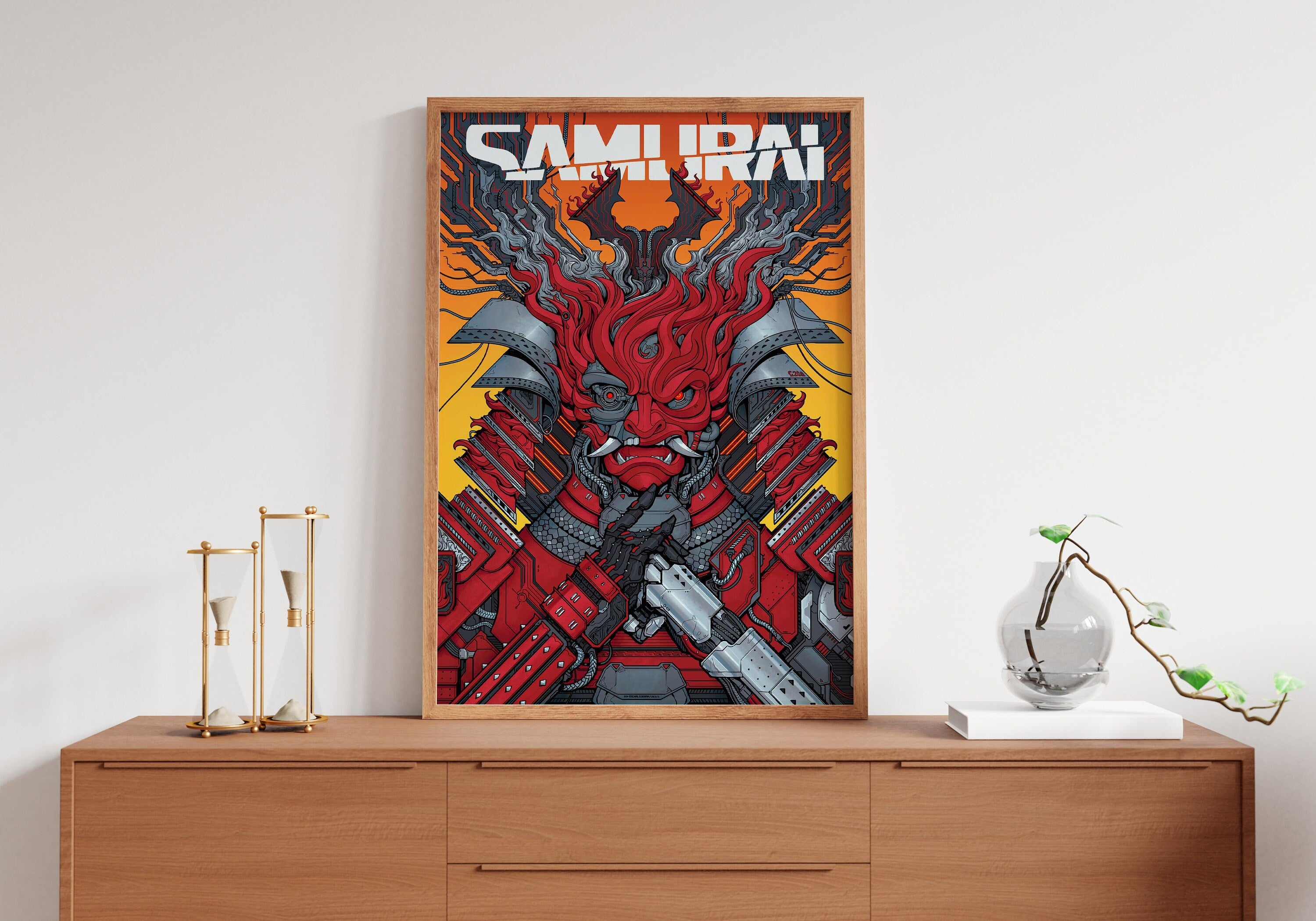 Samurai Way Canvas Print