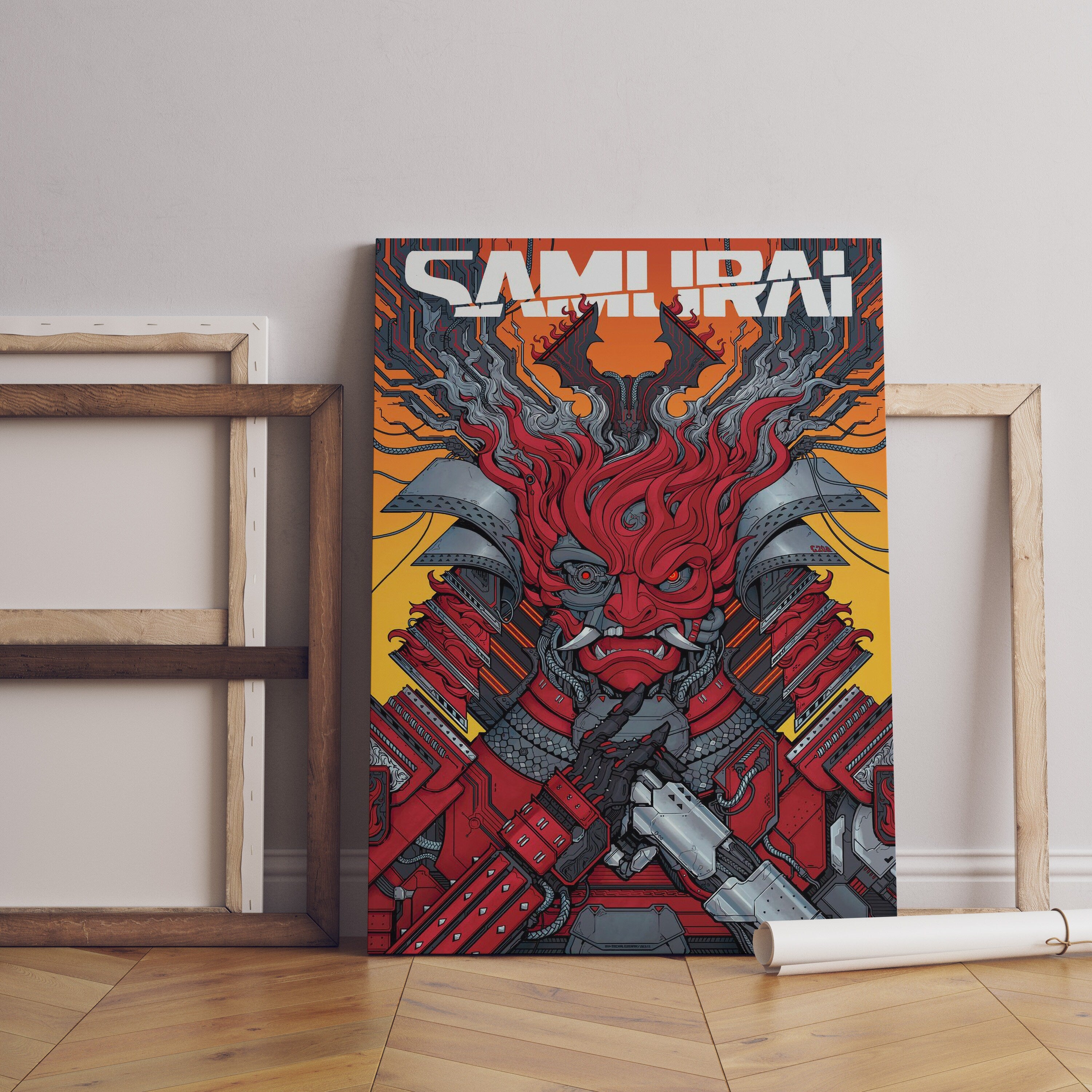 Samurai Way Canvas Print