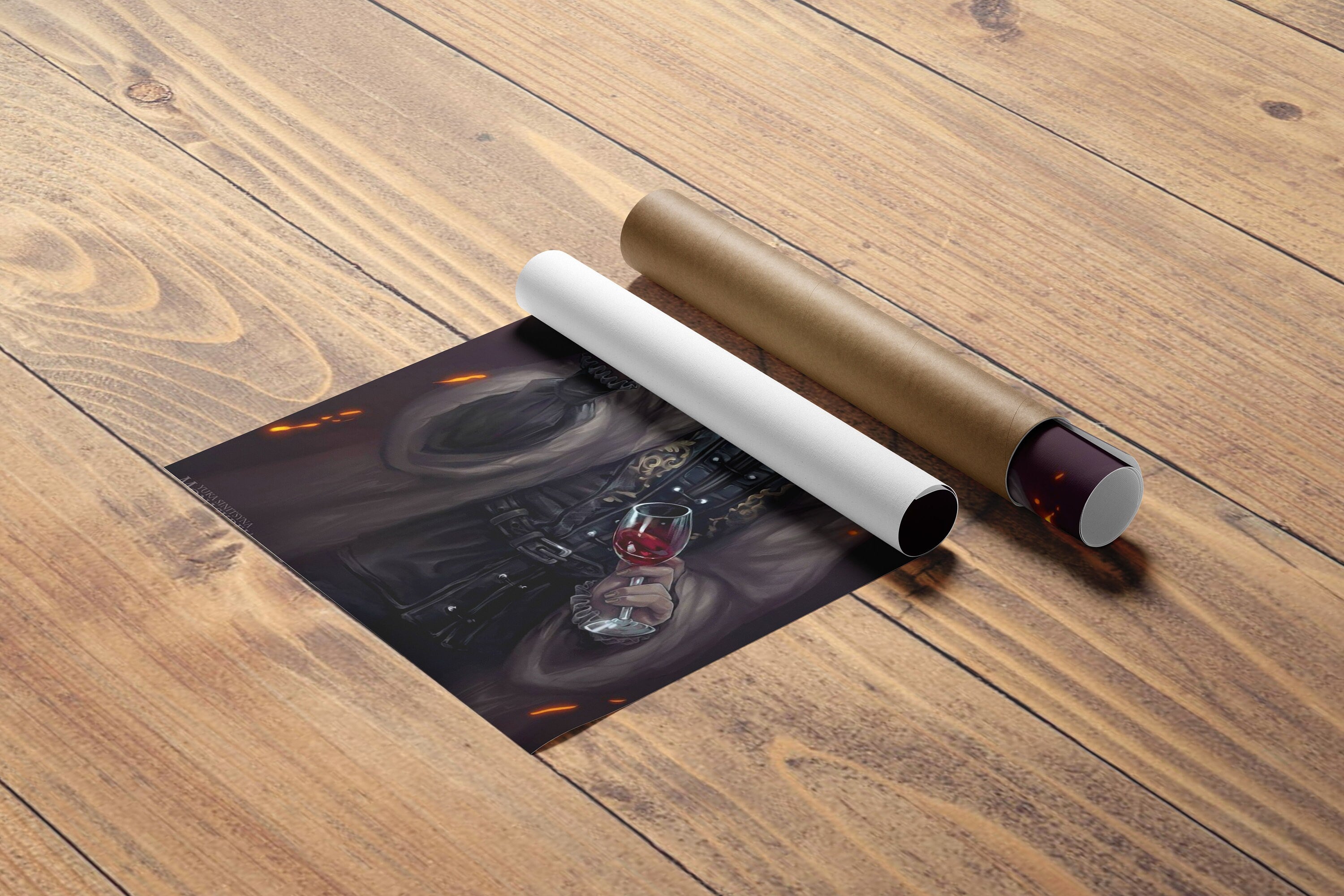 Baldur's Gate 3 Astarion Canvas Poster