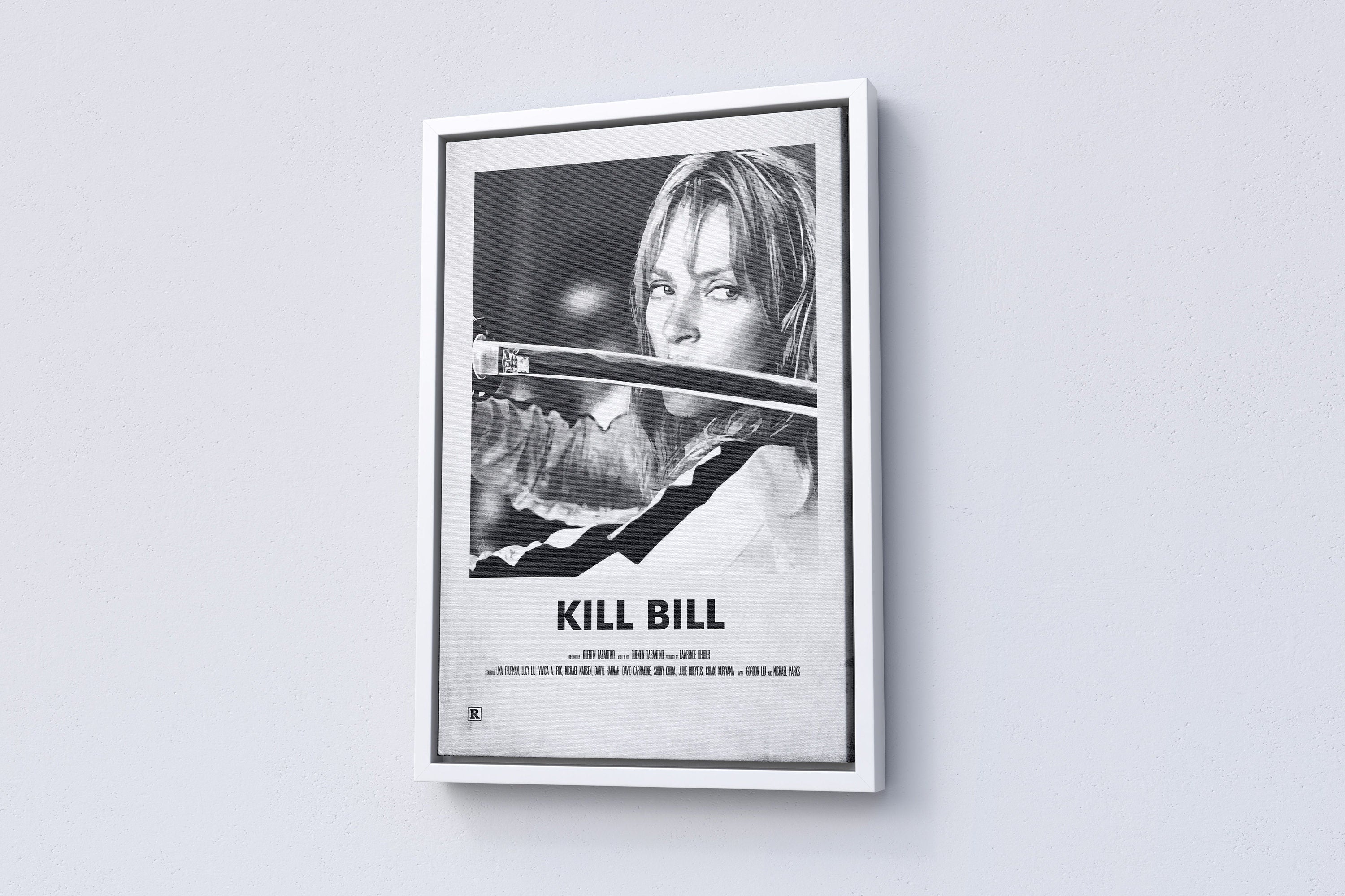 Kill Bill Movie Canvas Wall Art