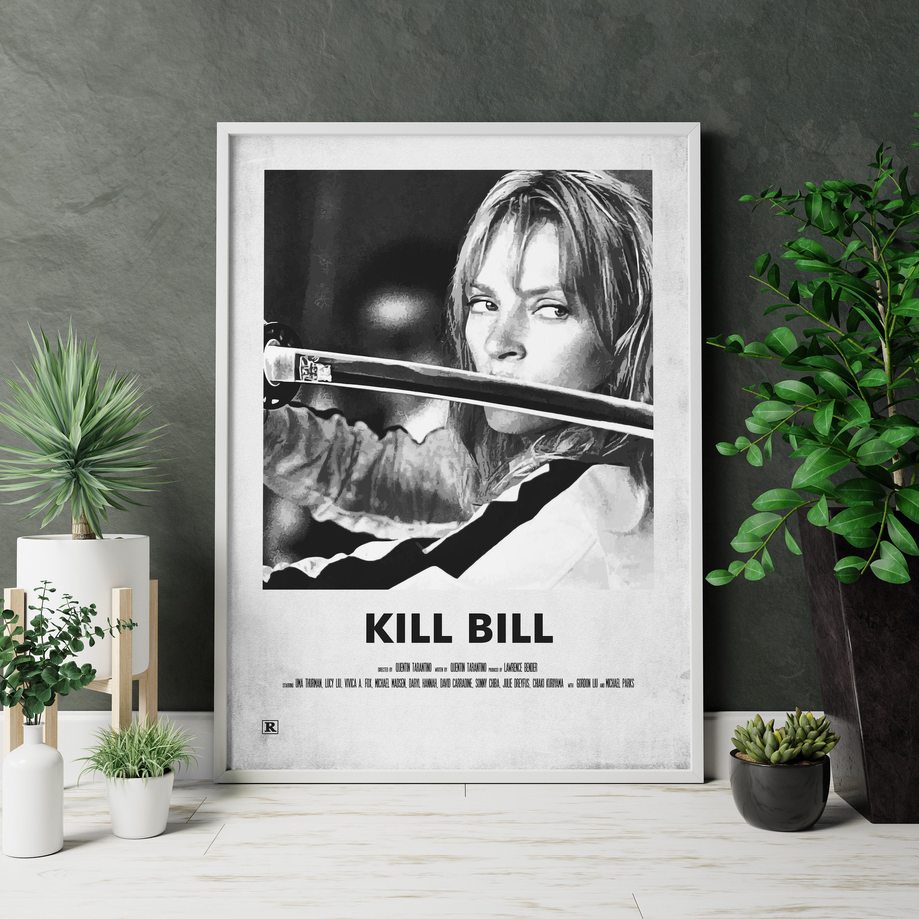 Kill Bill Movie Canvas Wall Art