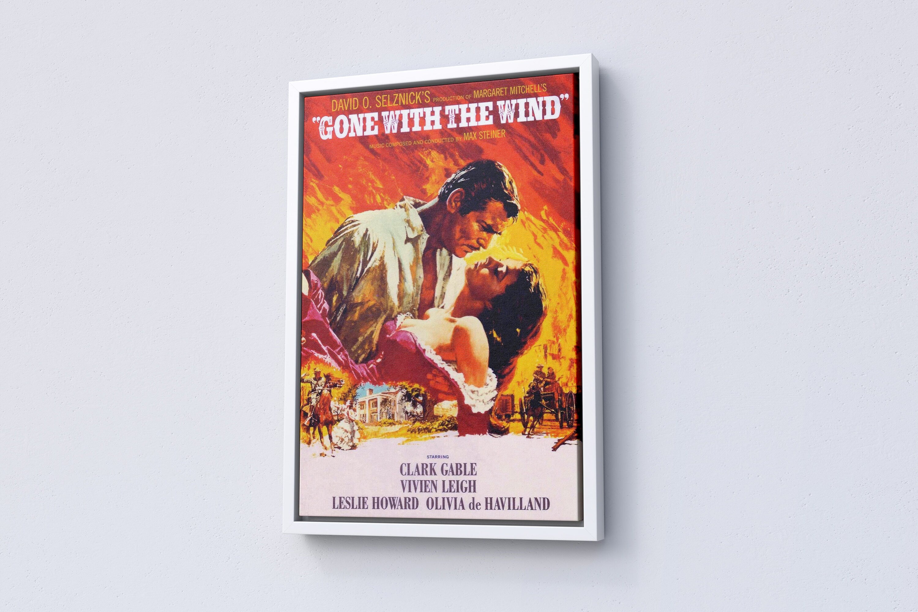 Gone With The Wind Canvas Poster