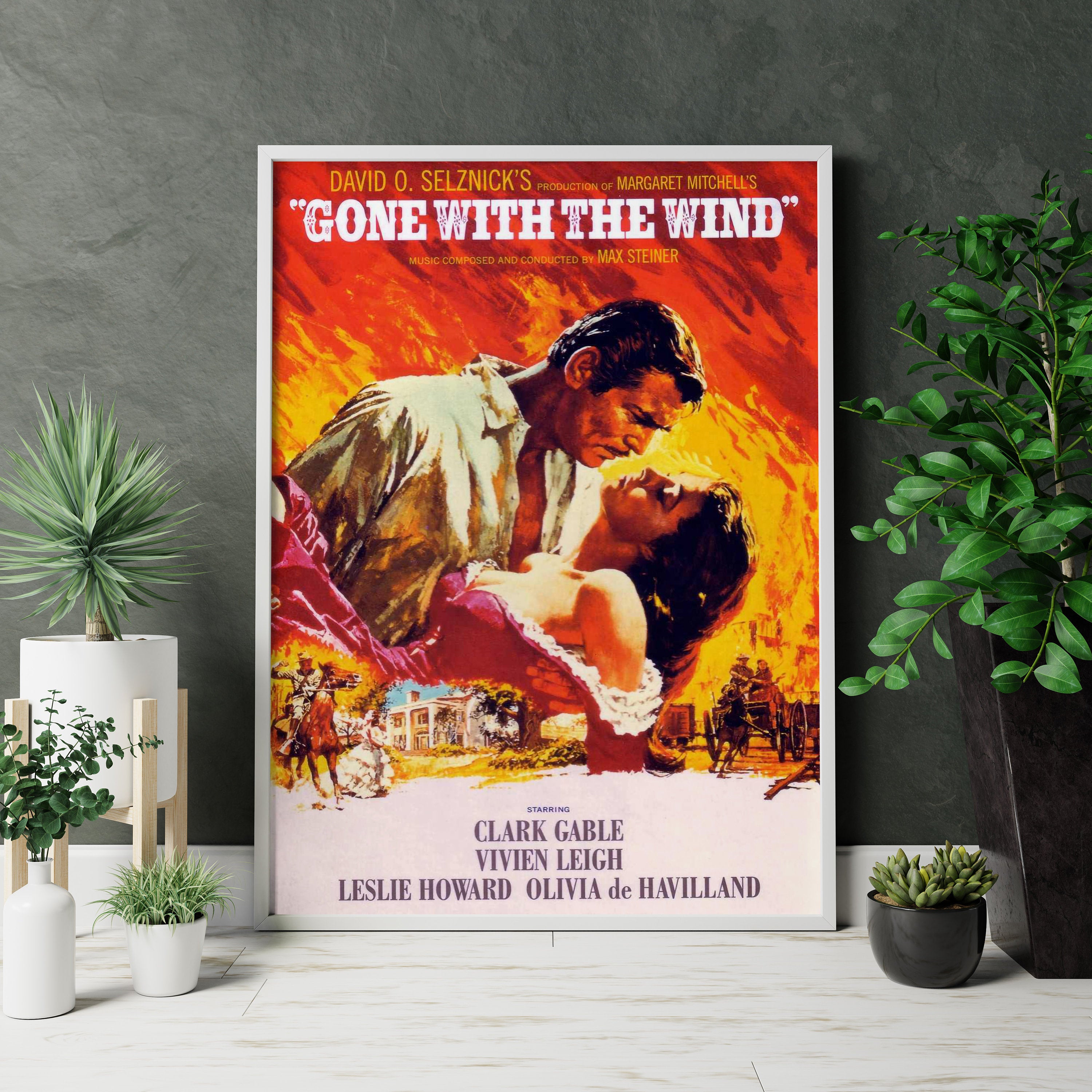 Gone With The Wind Canvas Poster