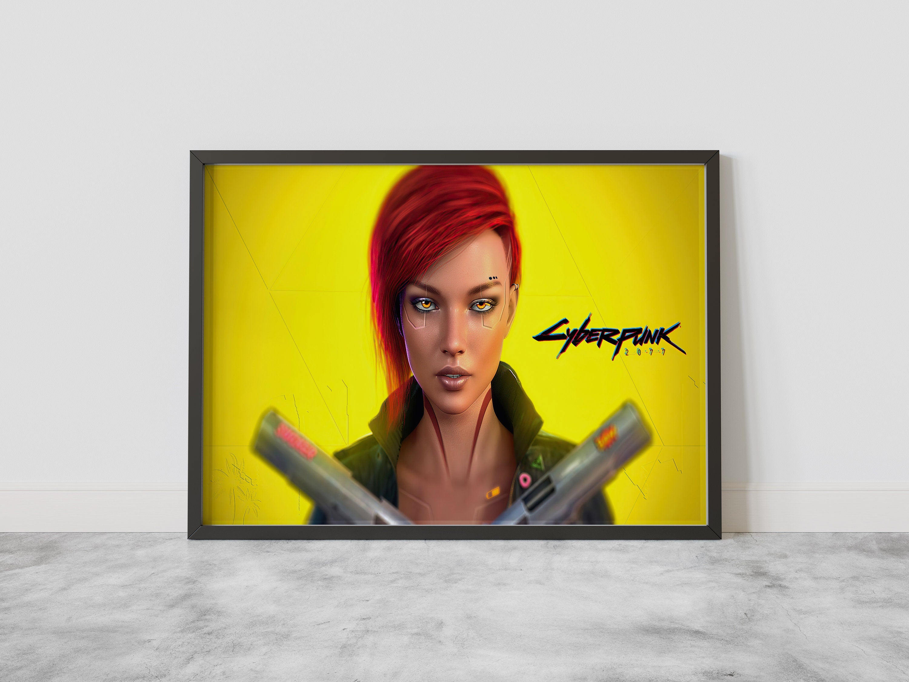 Cyberpunk 2077 Canvas Art