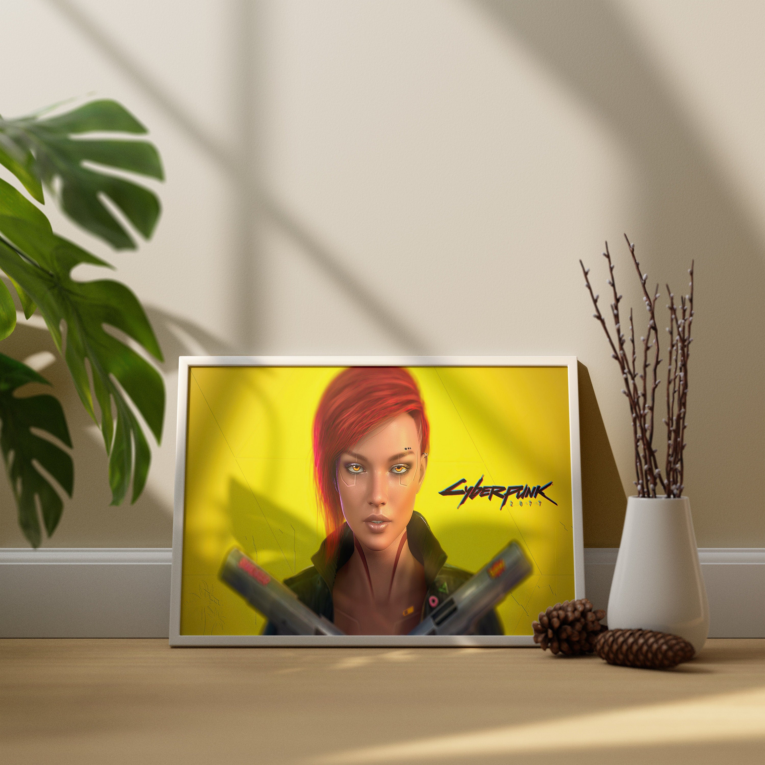 Cyberpunk 2077 Canvas Art