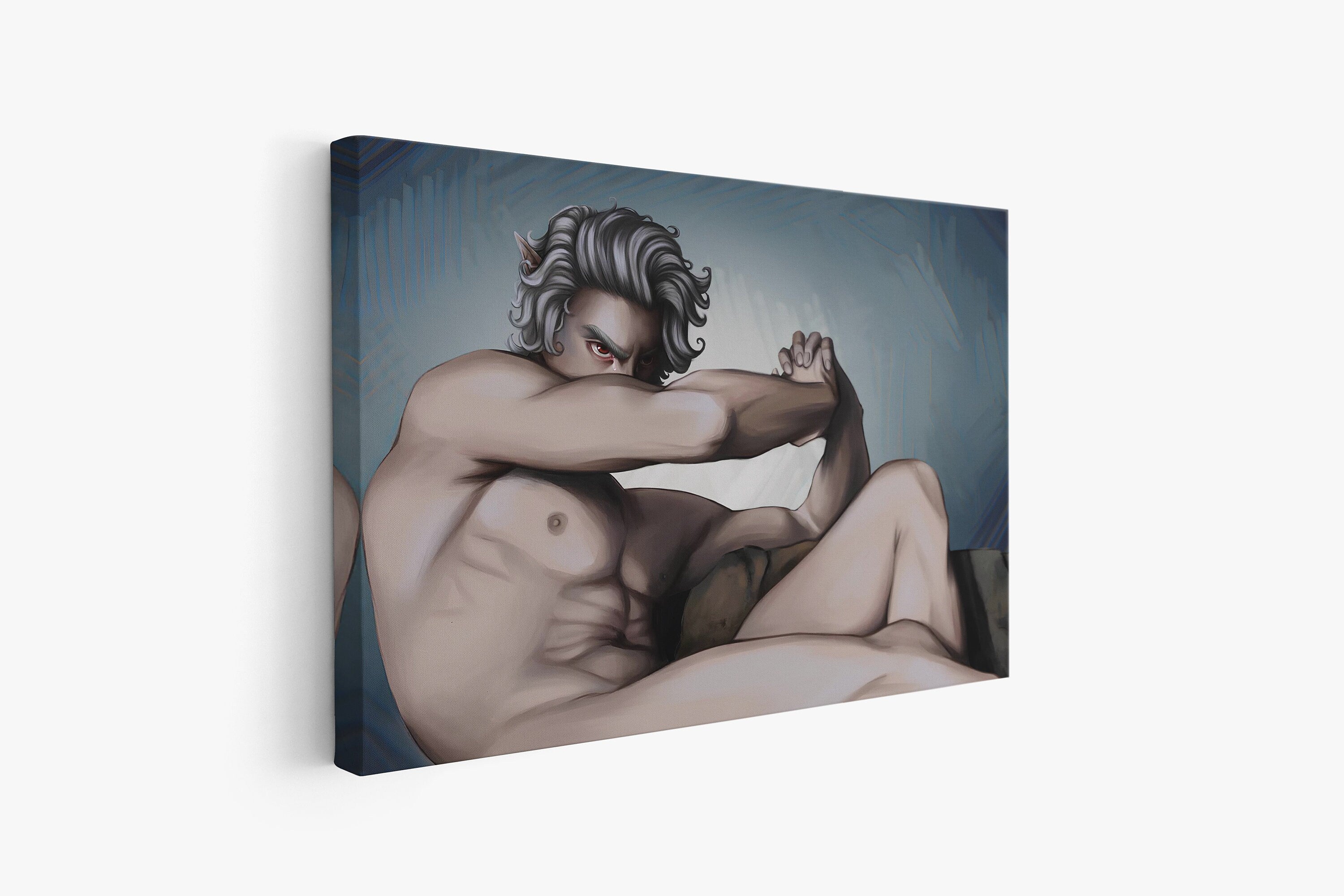 Fallen Angel Astarion Canvas Art