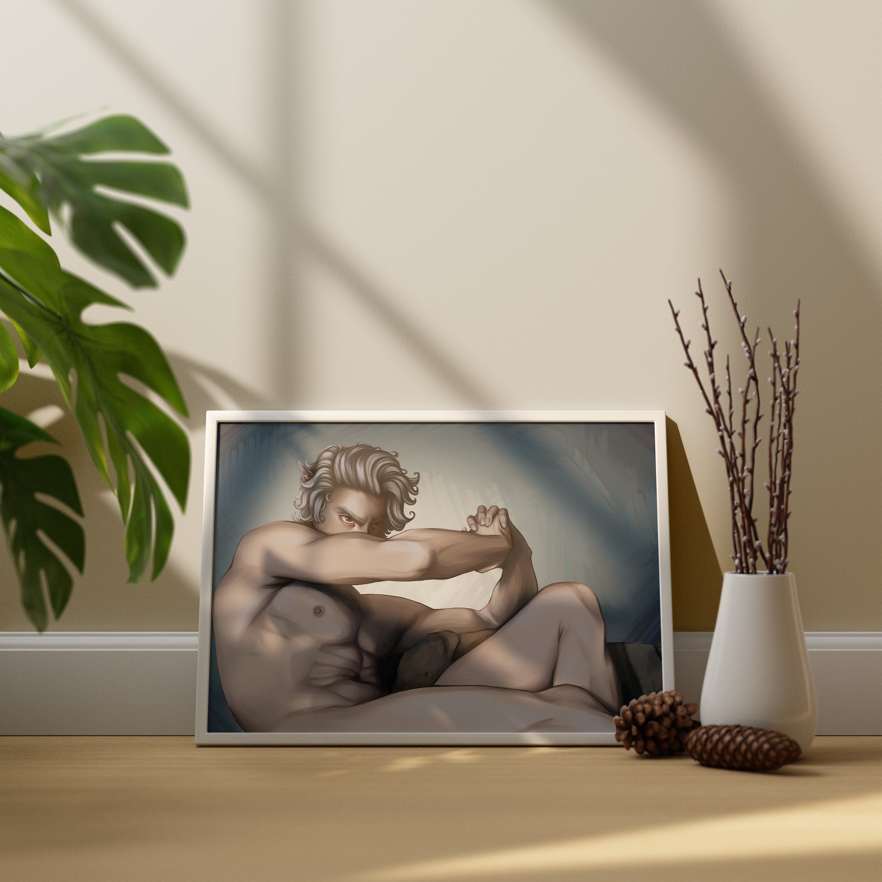 Fallen Angel Astarion Canvas Art