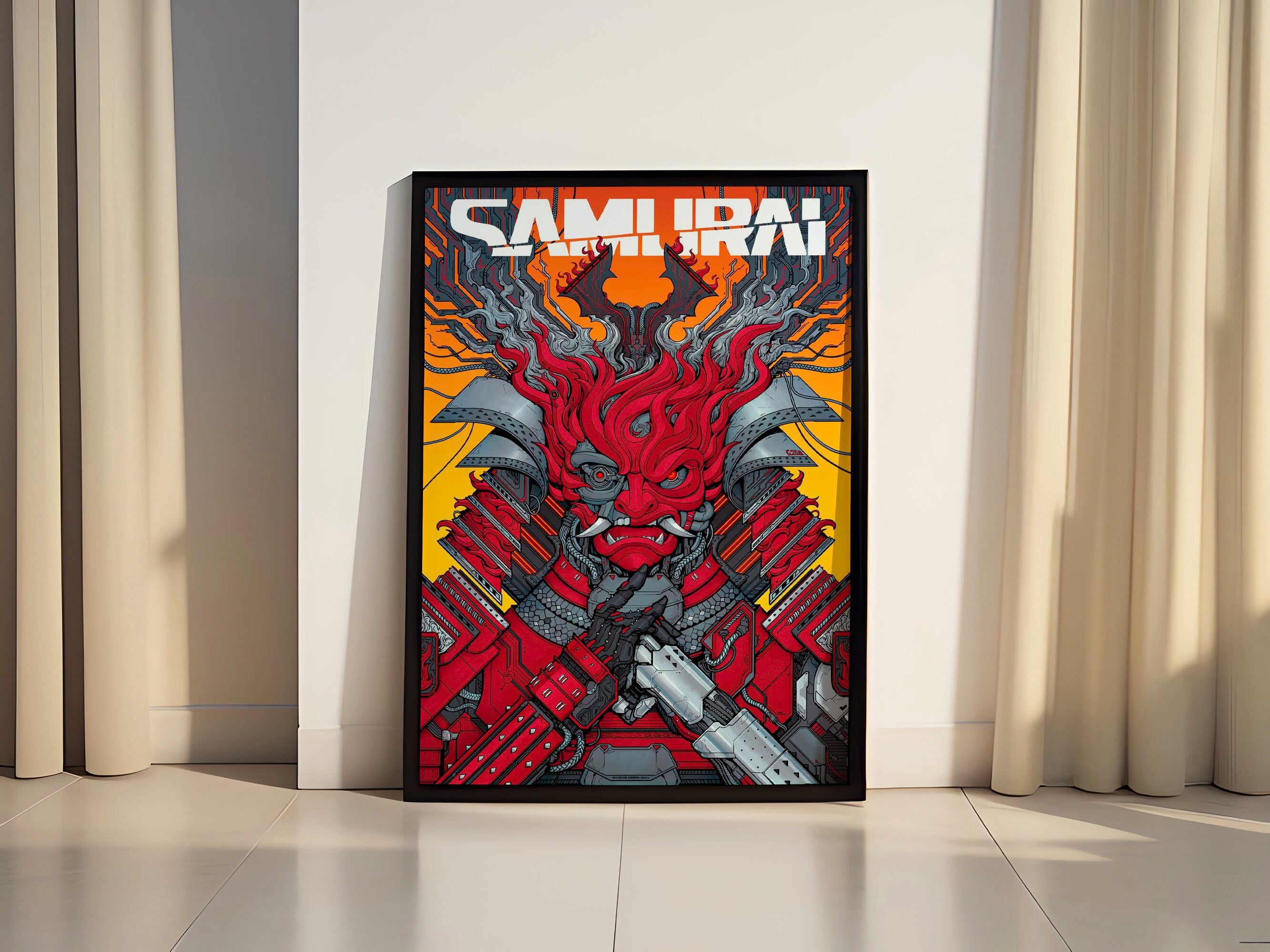 Samurai Way Canvas Print