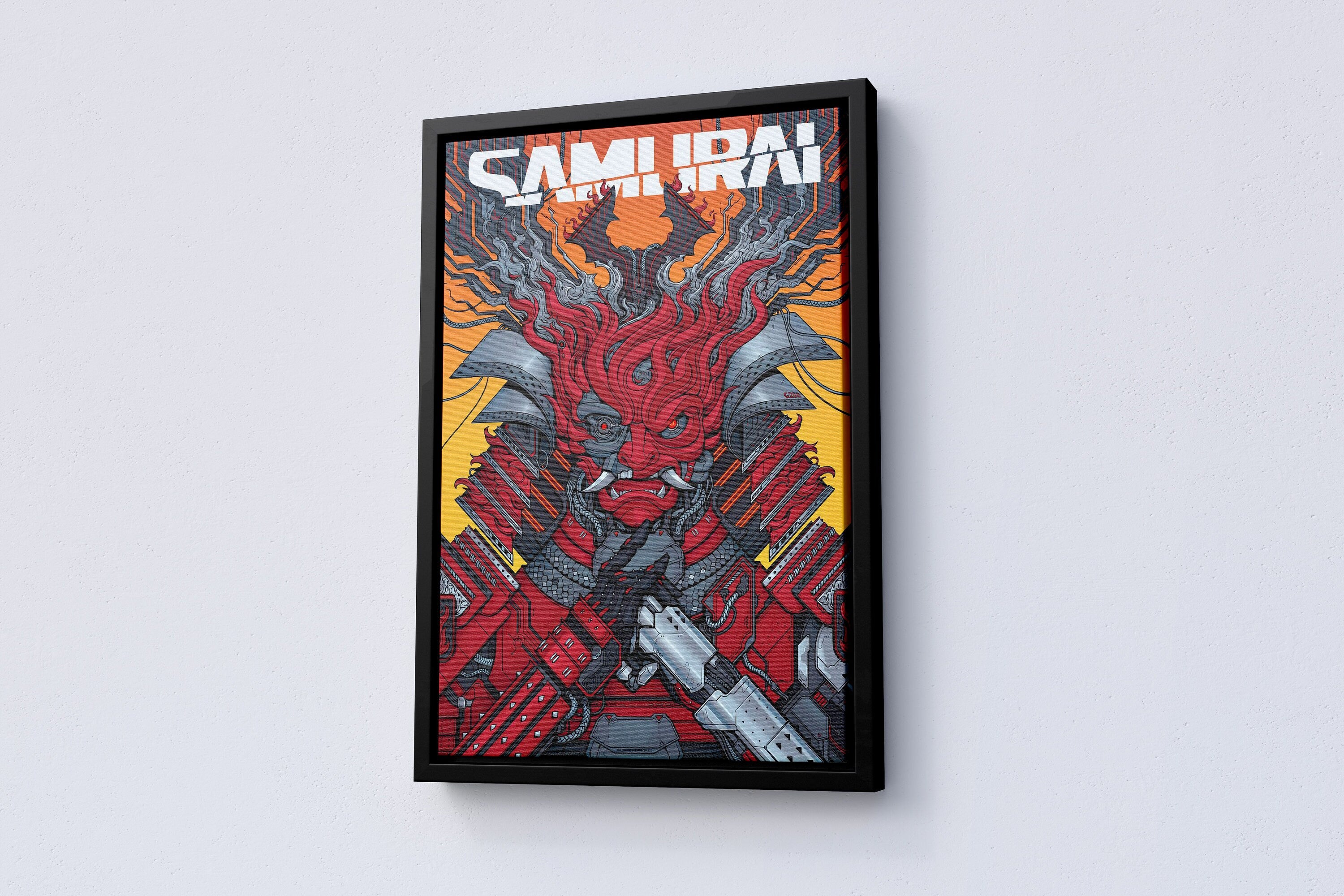 Samurai Way Canvas Print