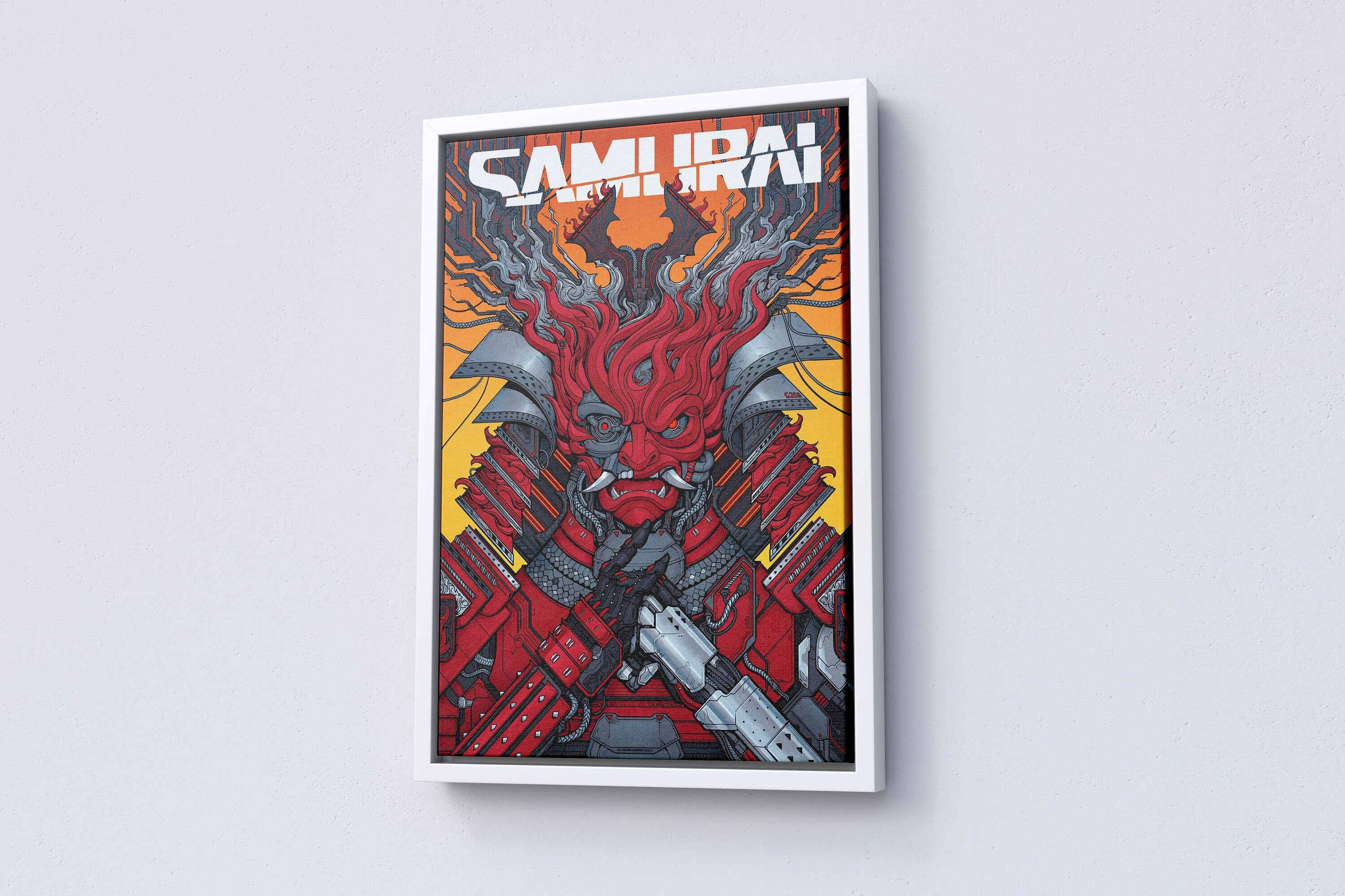 Samurai Way Canvas Print