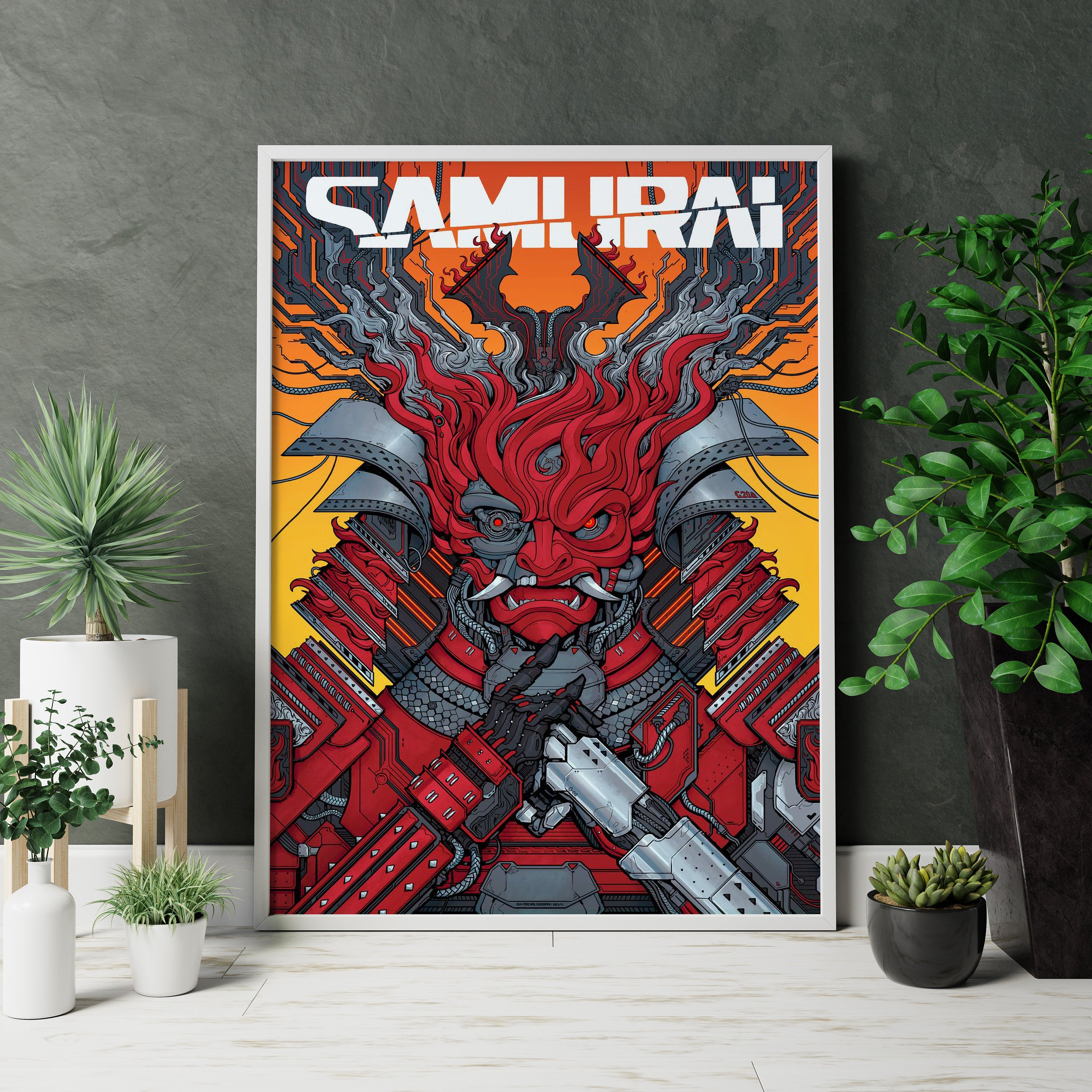 Samurai Way Canvas Print