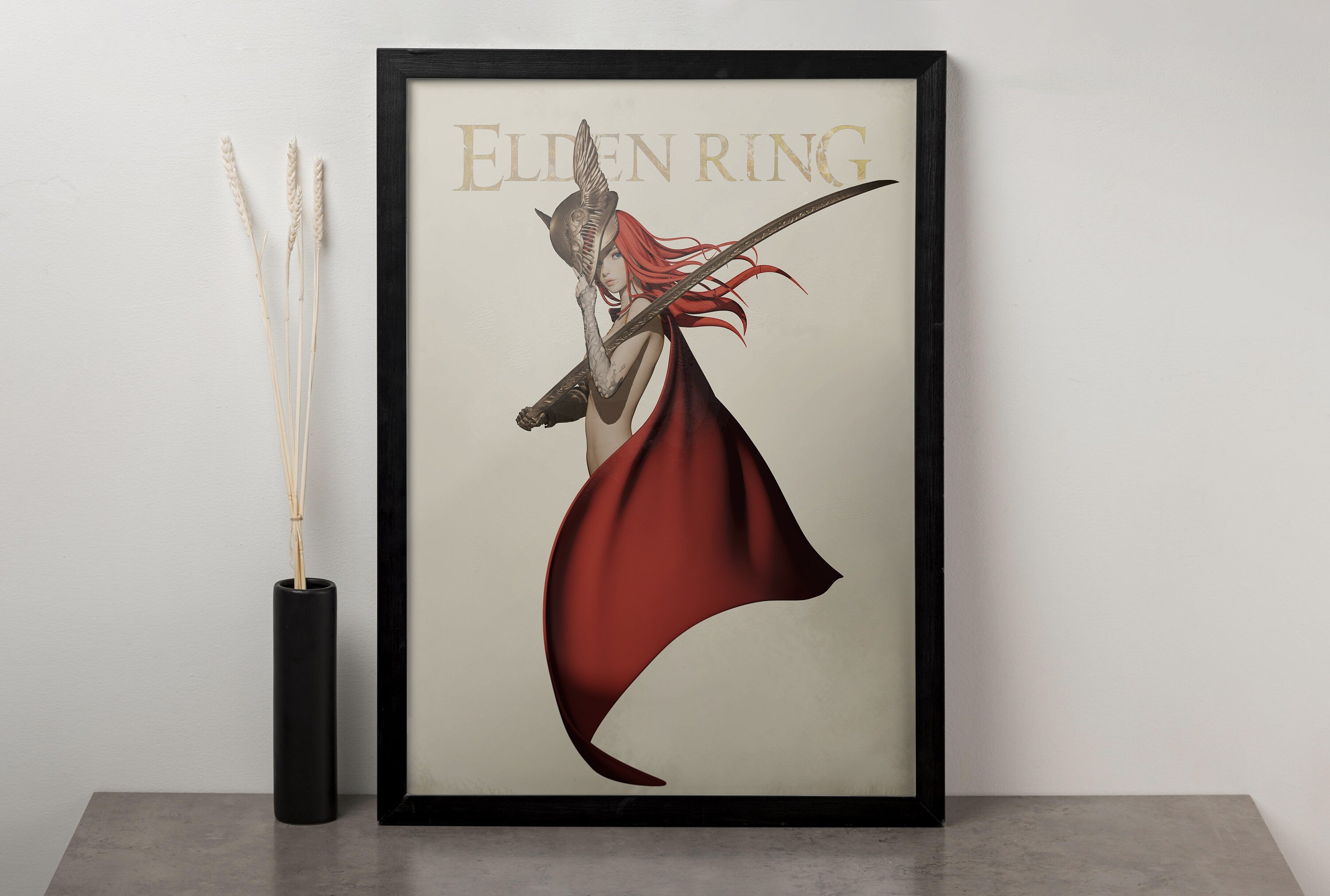 Malenia Elden Ring Canvas Wall Decor