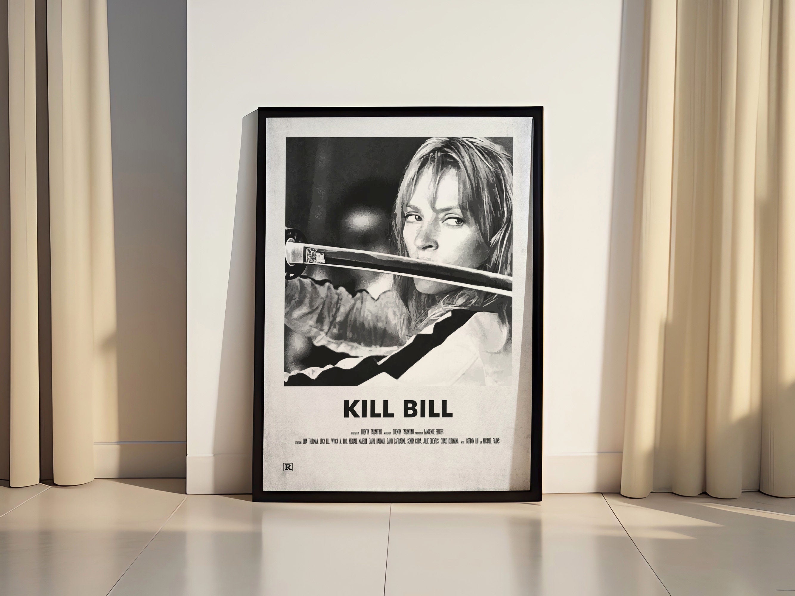 Kill Bill Movie Canvas Wall Art