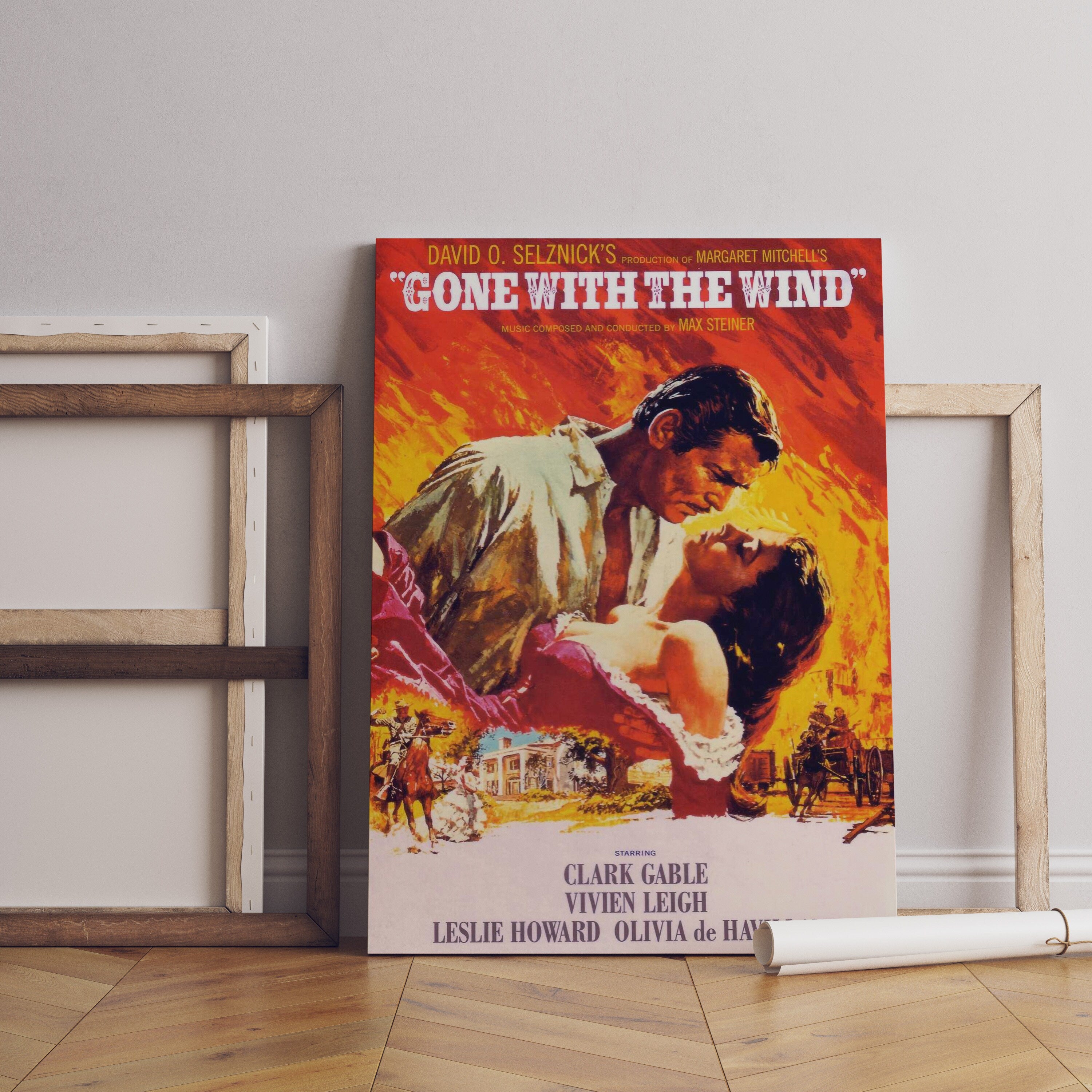 Gone With The Wind Canvas Poster