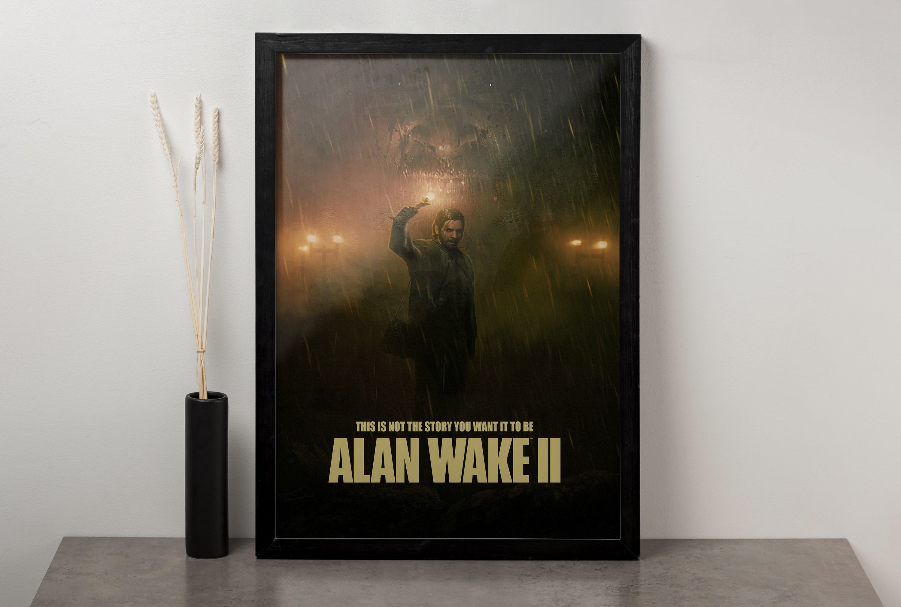 Alan Wake 2  Canvas Poster