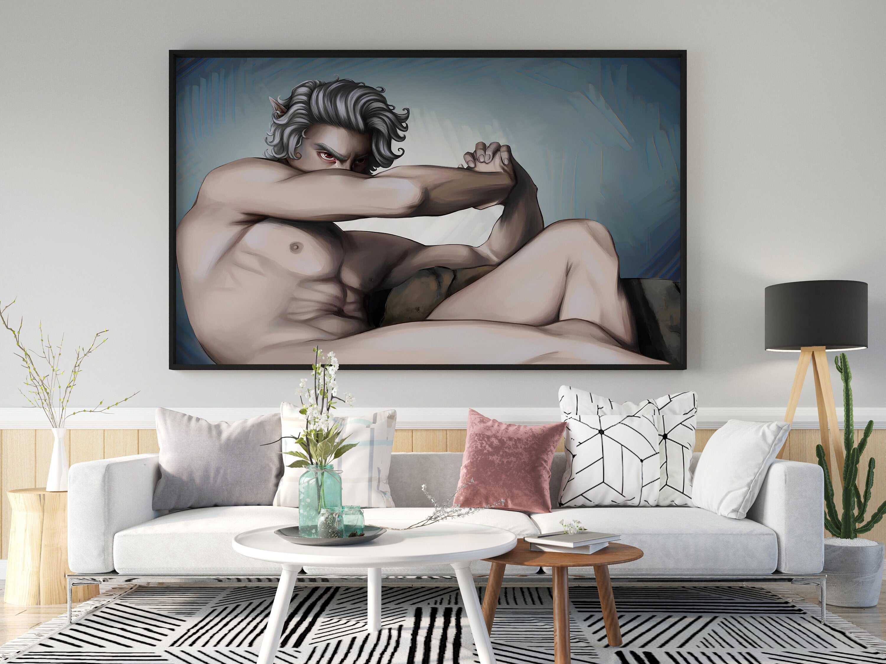 Fallen Angel Astarion Canvas Art