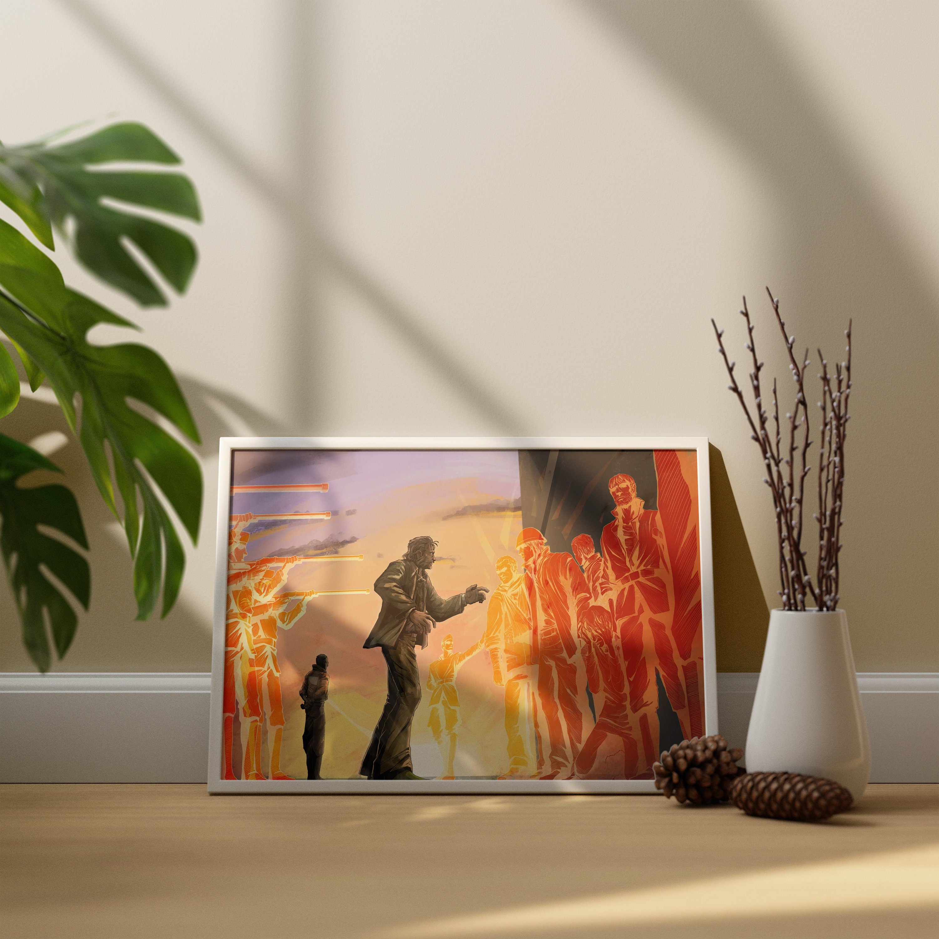 Disco Elysium Canvas Art