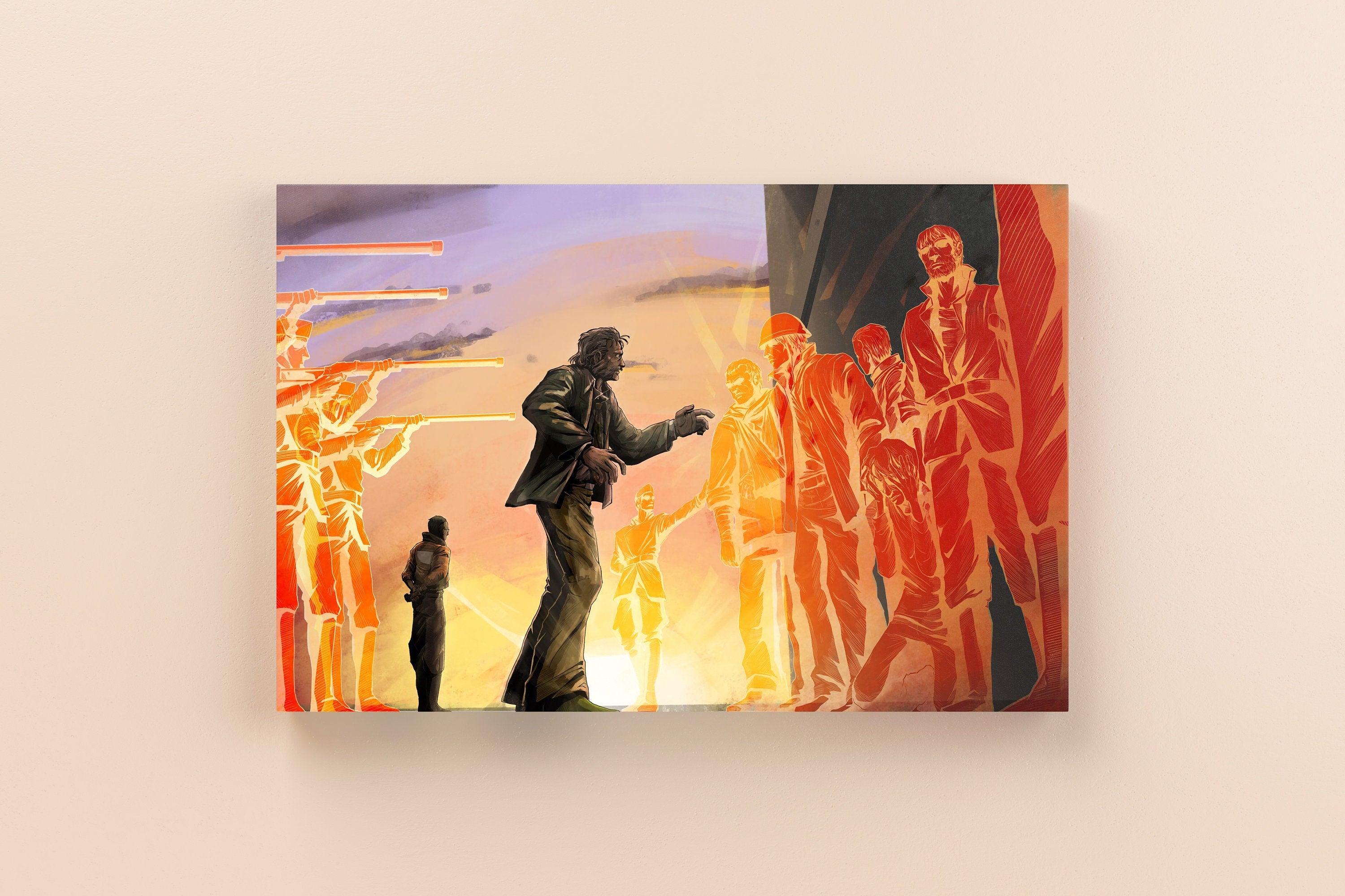 Disco Elysium Canvas Art