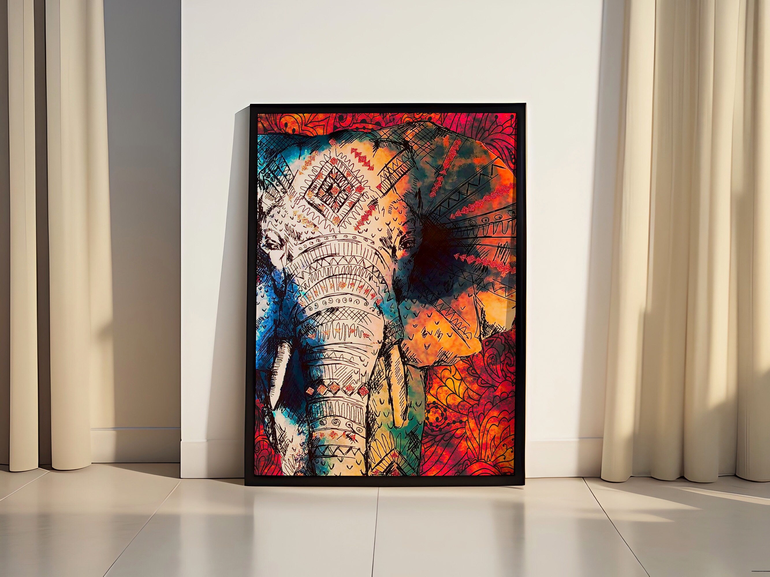 Boho Simple Classical Elegant Canvas Art