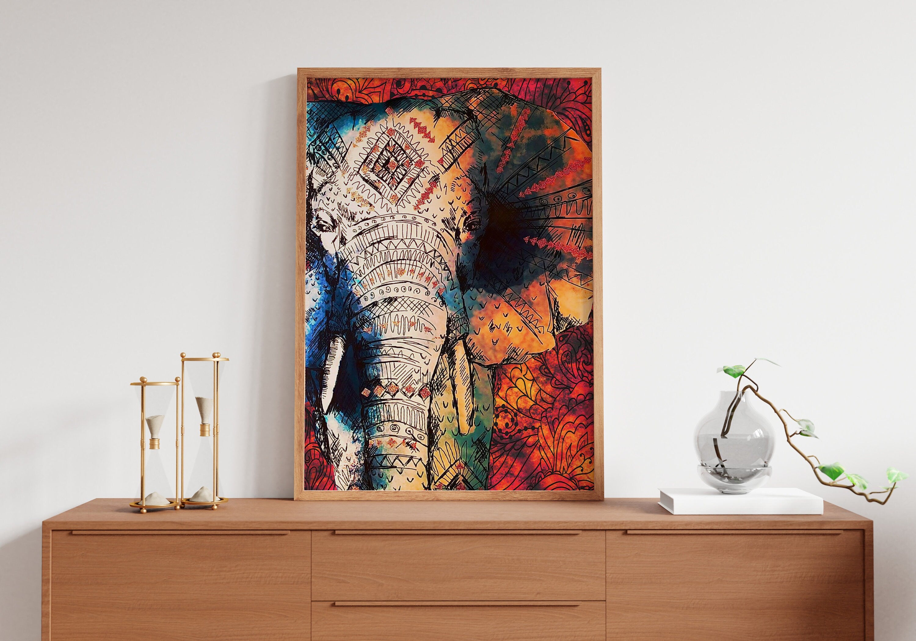 Boho Simple Classical Elegant Canvas Art