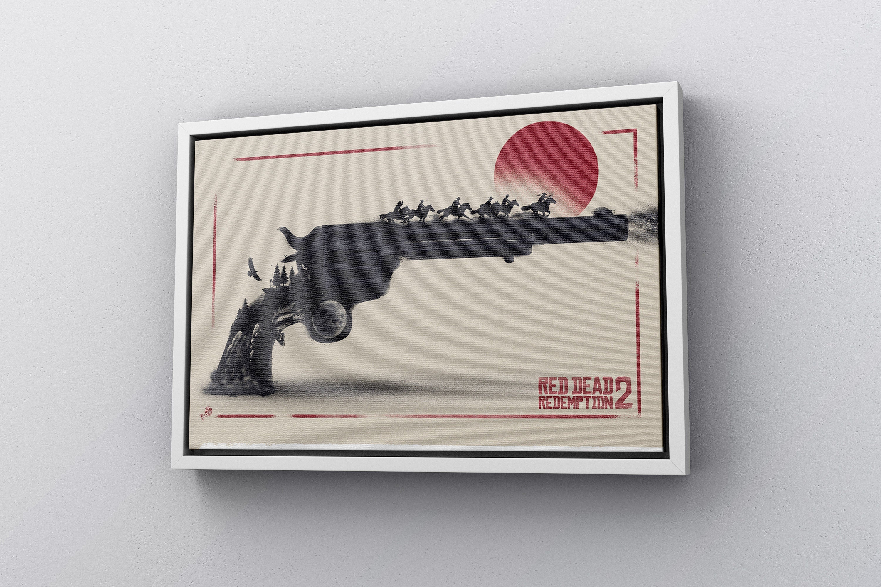 Red Dead Redemption 2 Canvas Poster